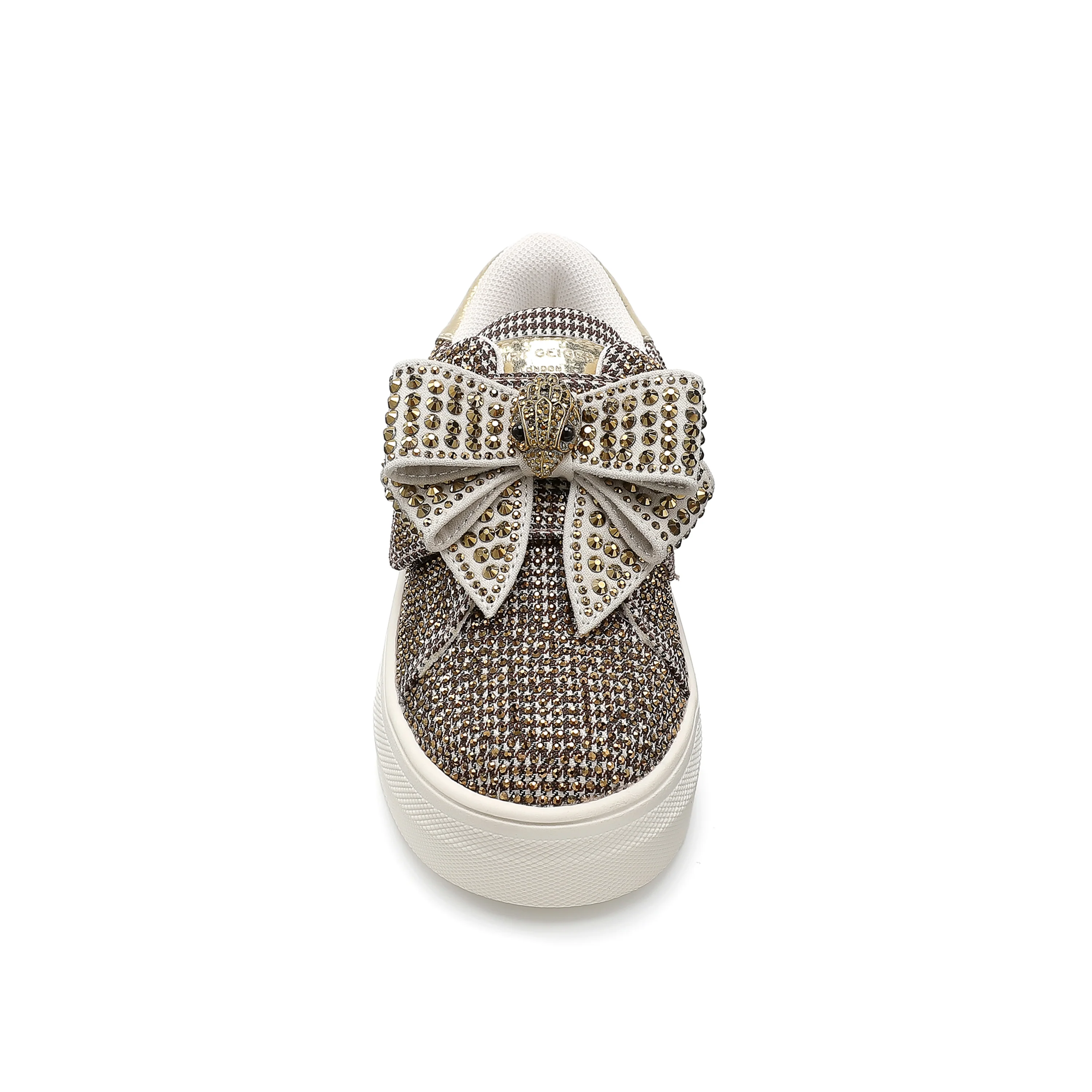 Mini Laney Bow Sneaker - Little Kid Beige - Image 4