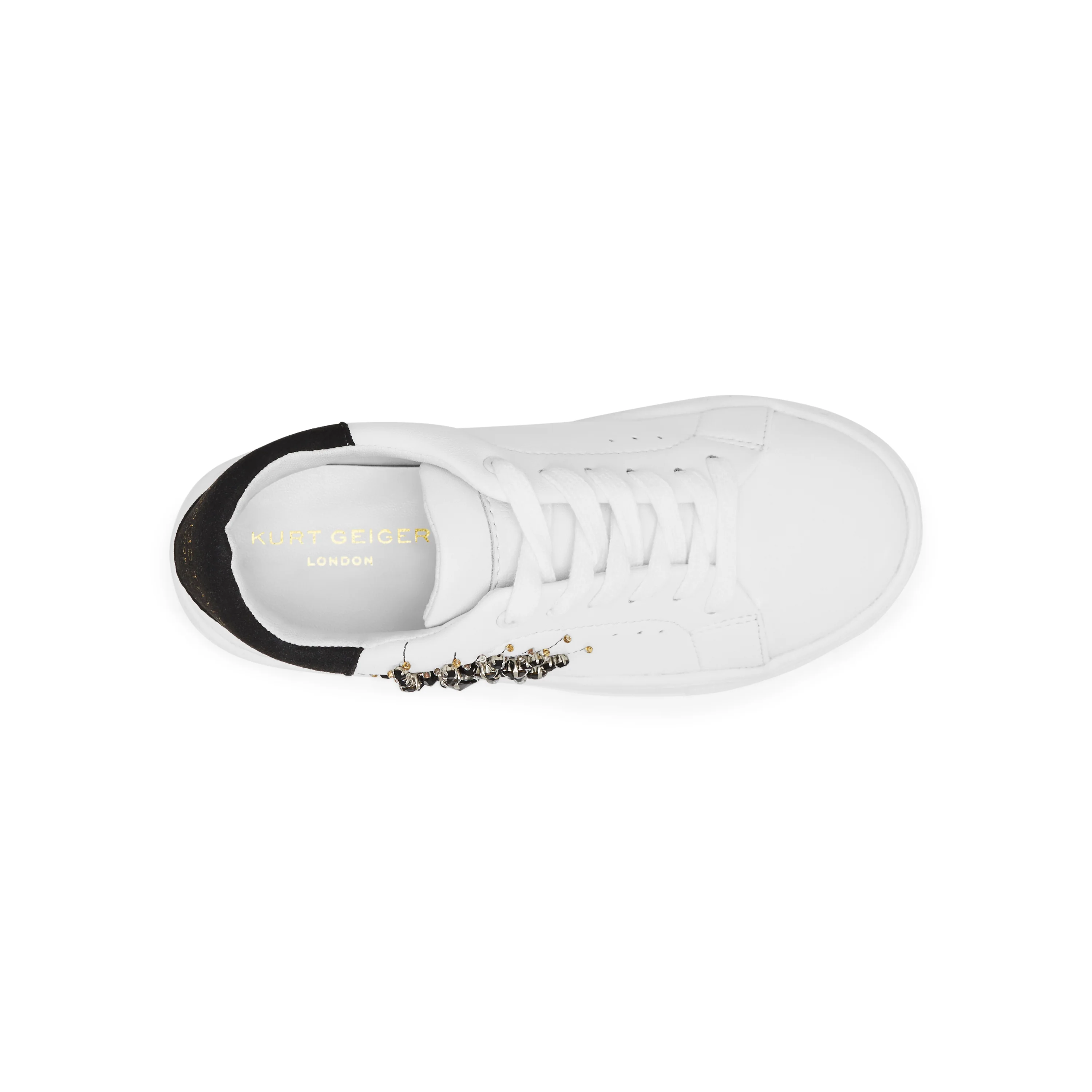 Mini Laney Eye Sneaker - Big Kid White - Image 5