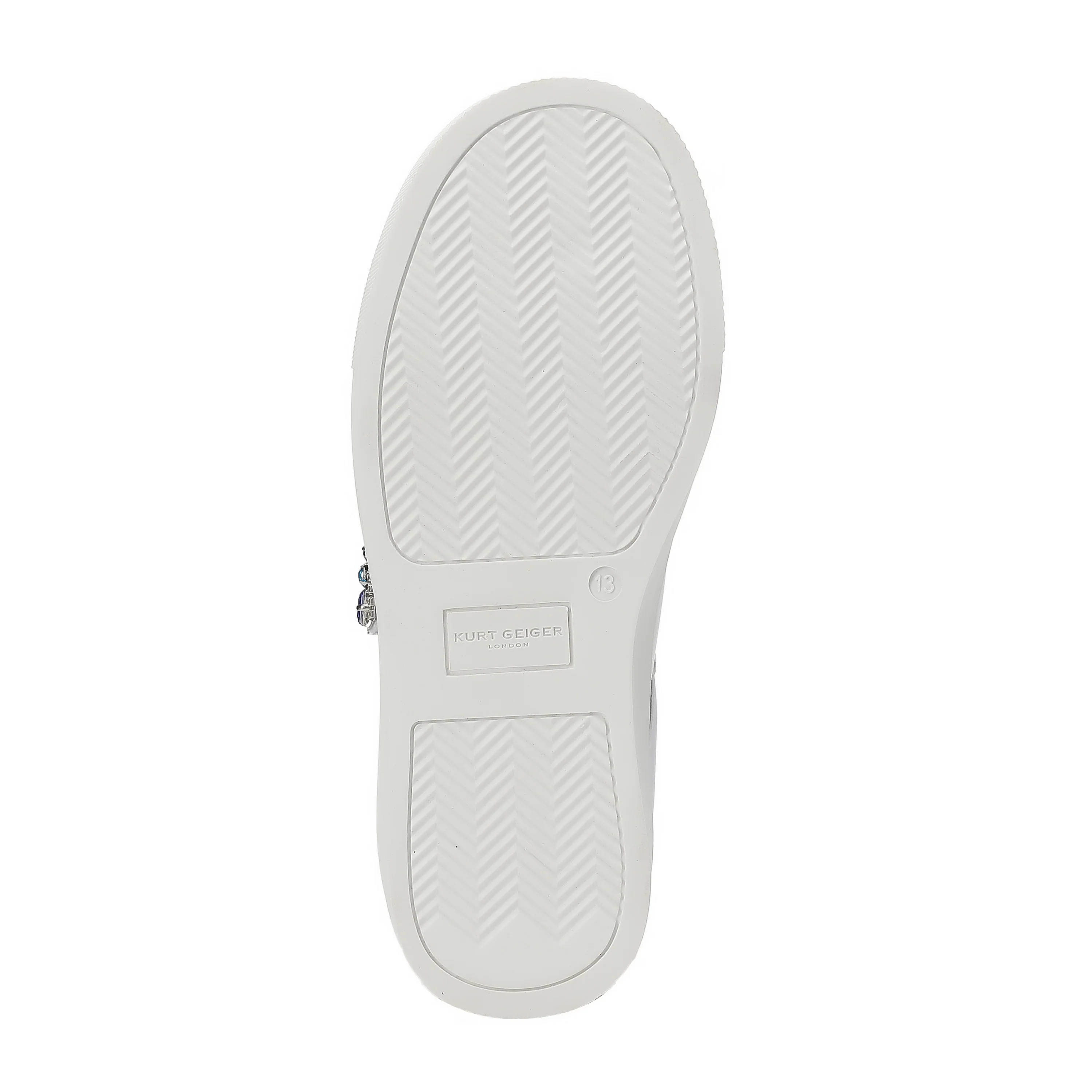 Mini Laney Love Heart Sneaker  - Big Kid White - Image 6