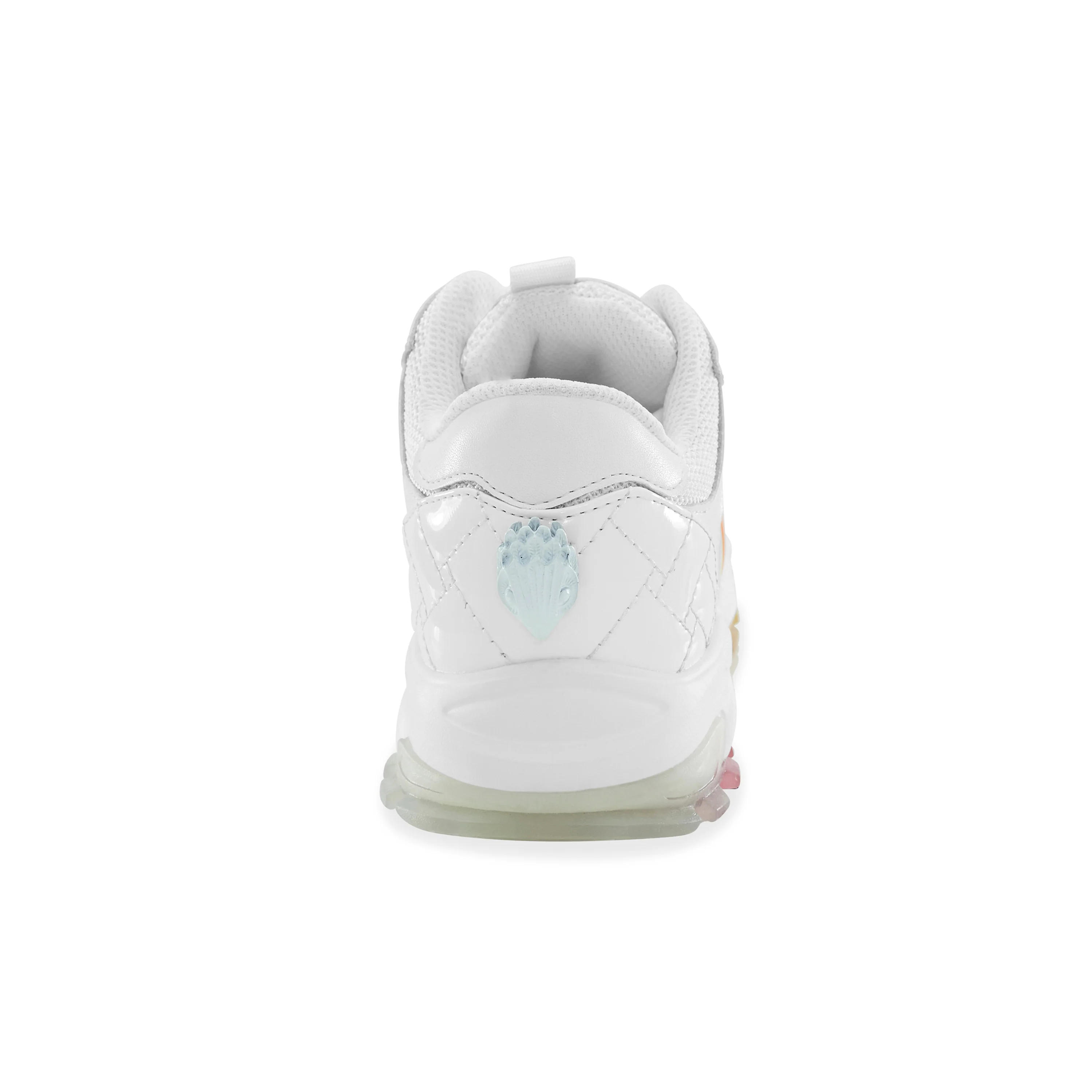Mini Lettie Eagle Sneaker - Big Kid White Multi - Image 3