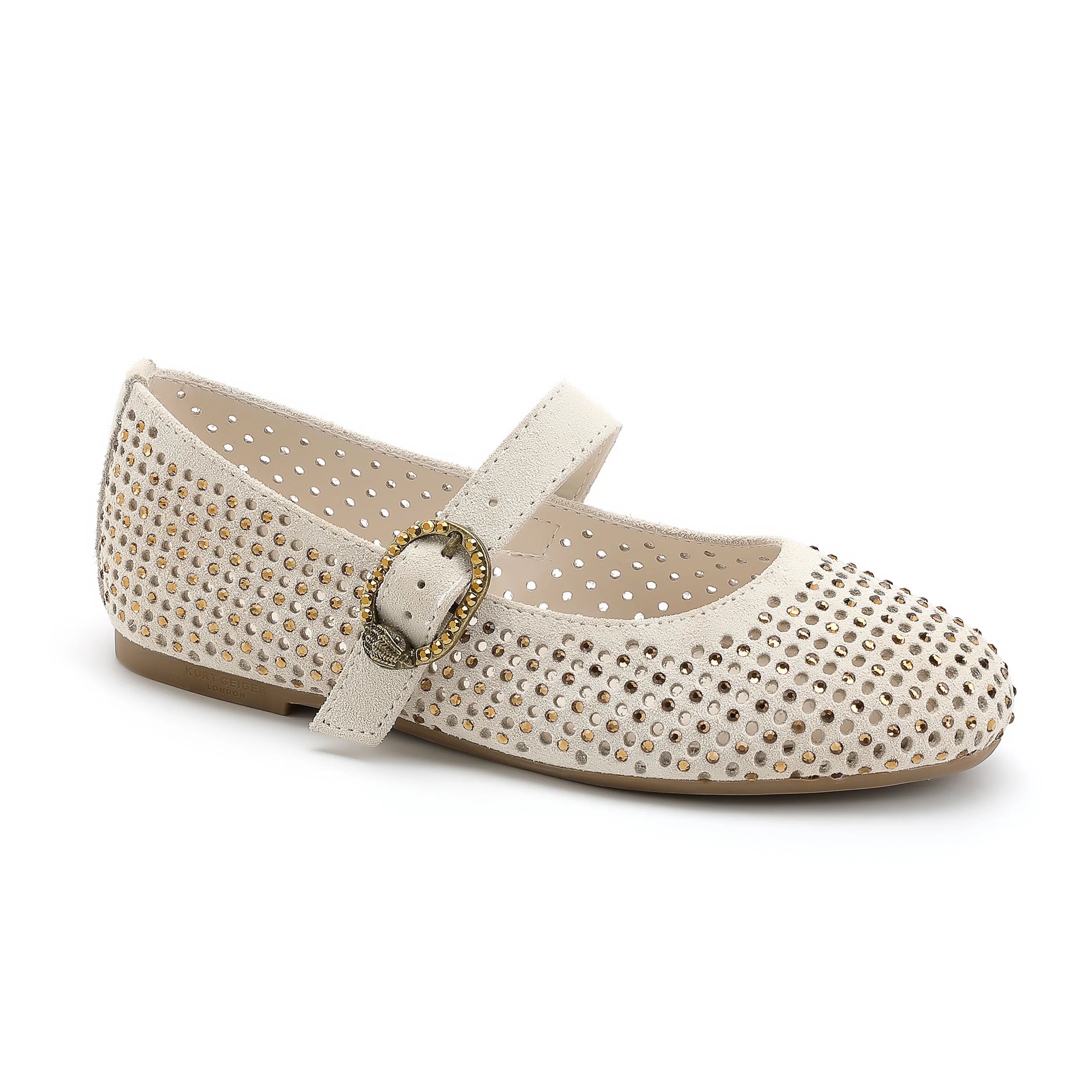 Mini Mayfair Ballet Flat  - Big Kid Bone - Image 2