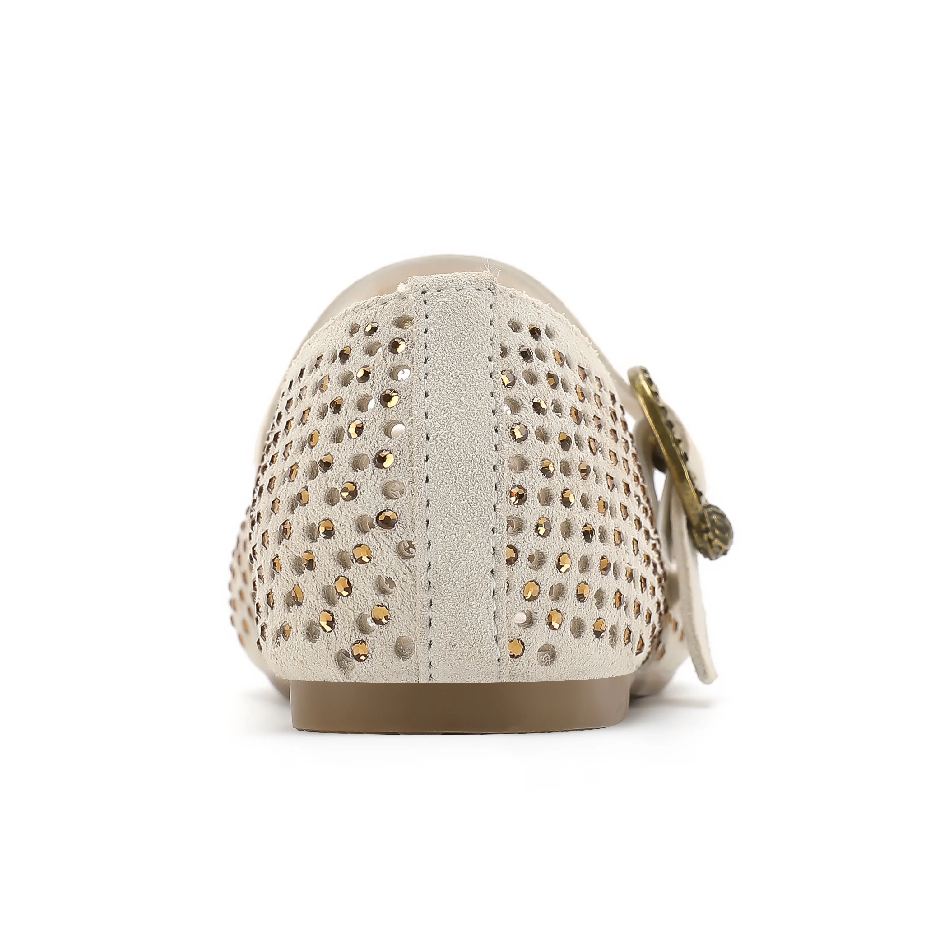 Mini Mayfair Ballet Flat  - Big Kid Bone - Image 3