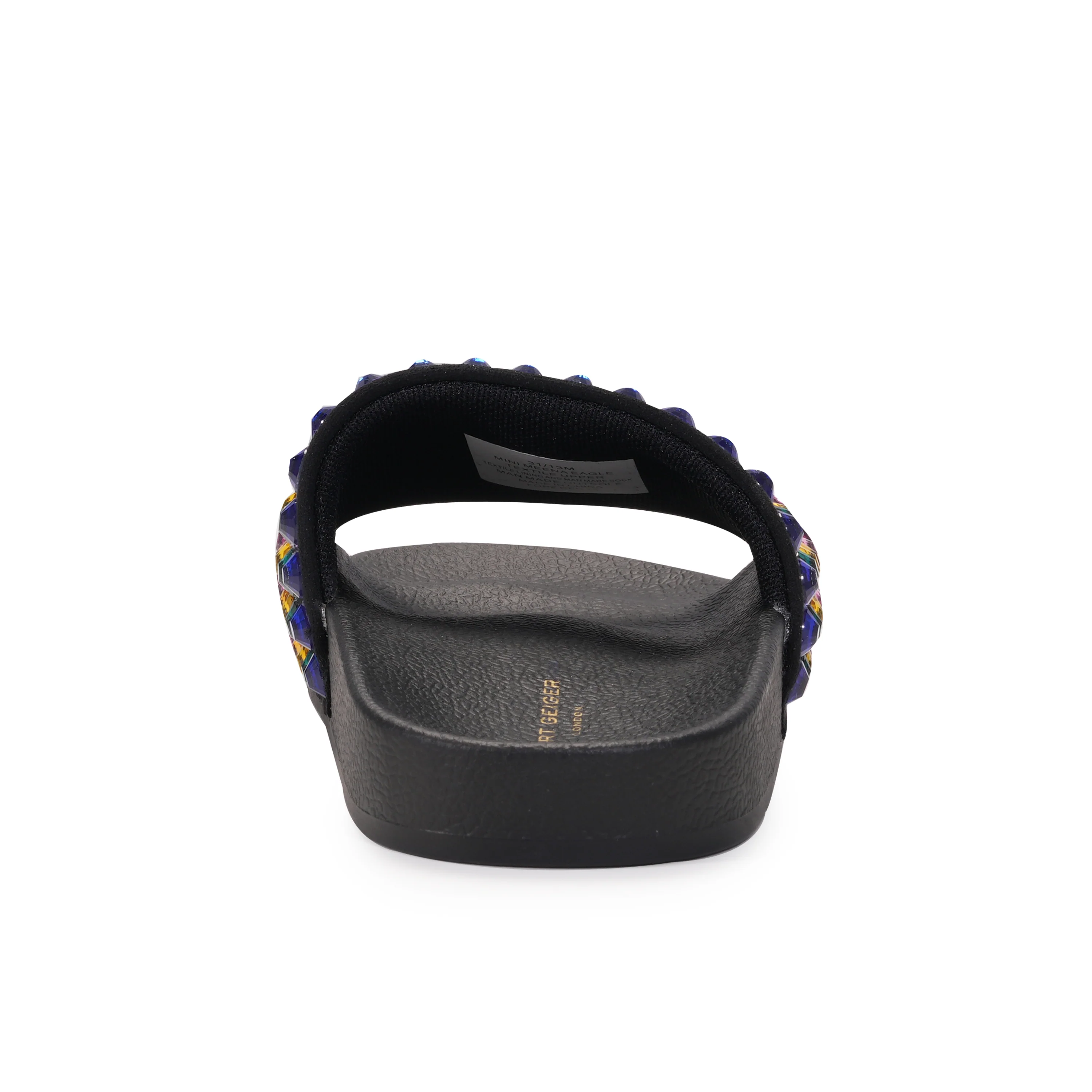 Mini Meena Eagle Sandal - Big Kid Black Rainbow - Image 3