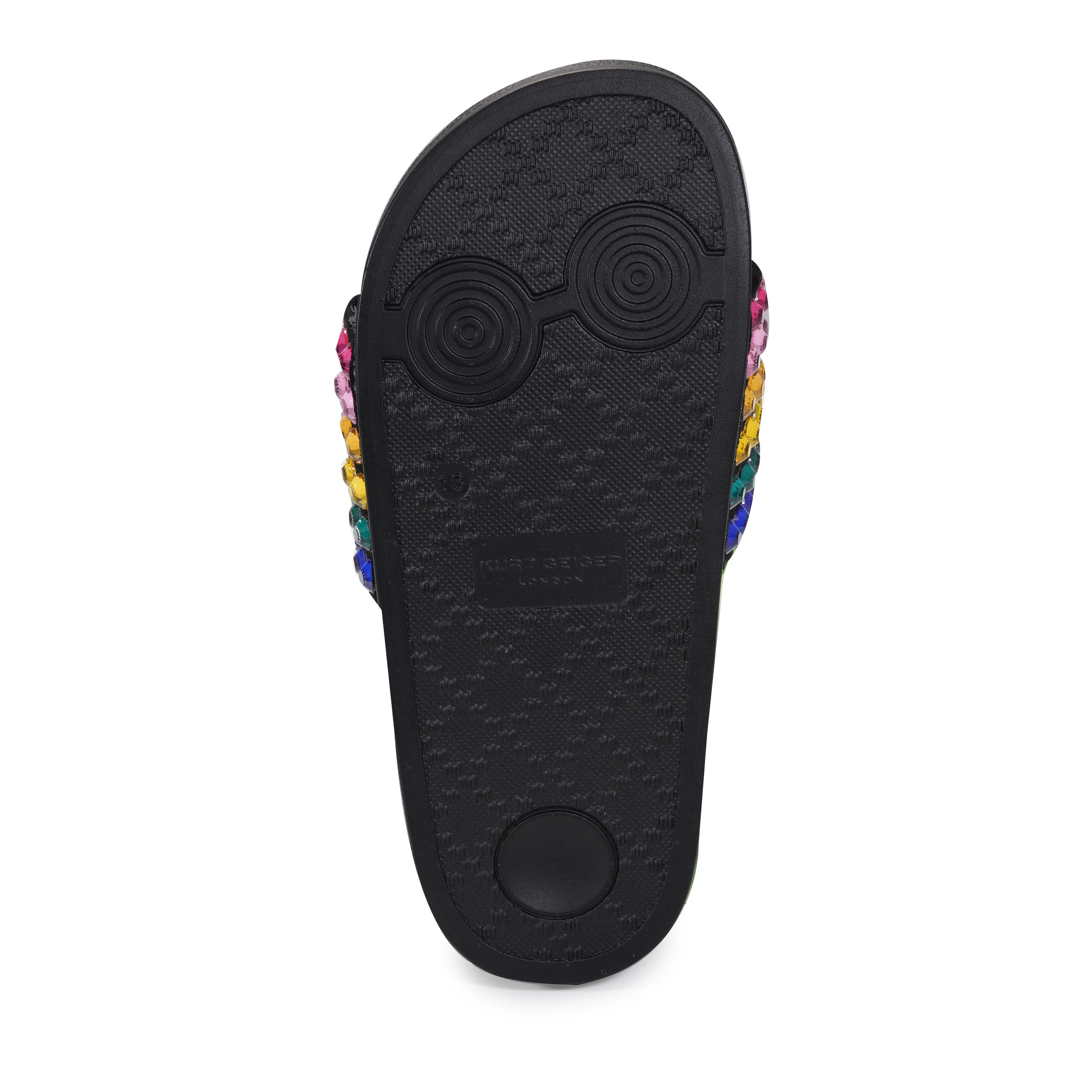 Mini Meena Eagle Sandal - Big Kid Black Rainbow - Image 6