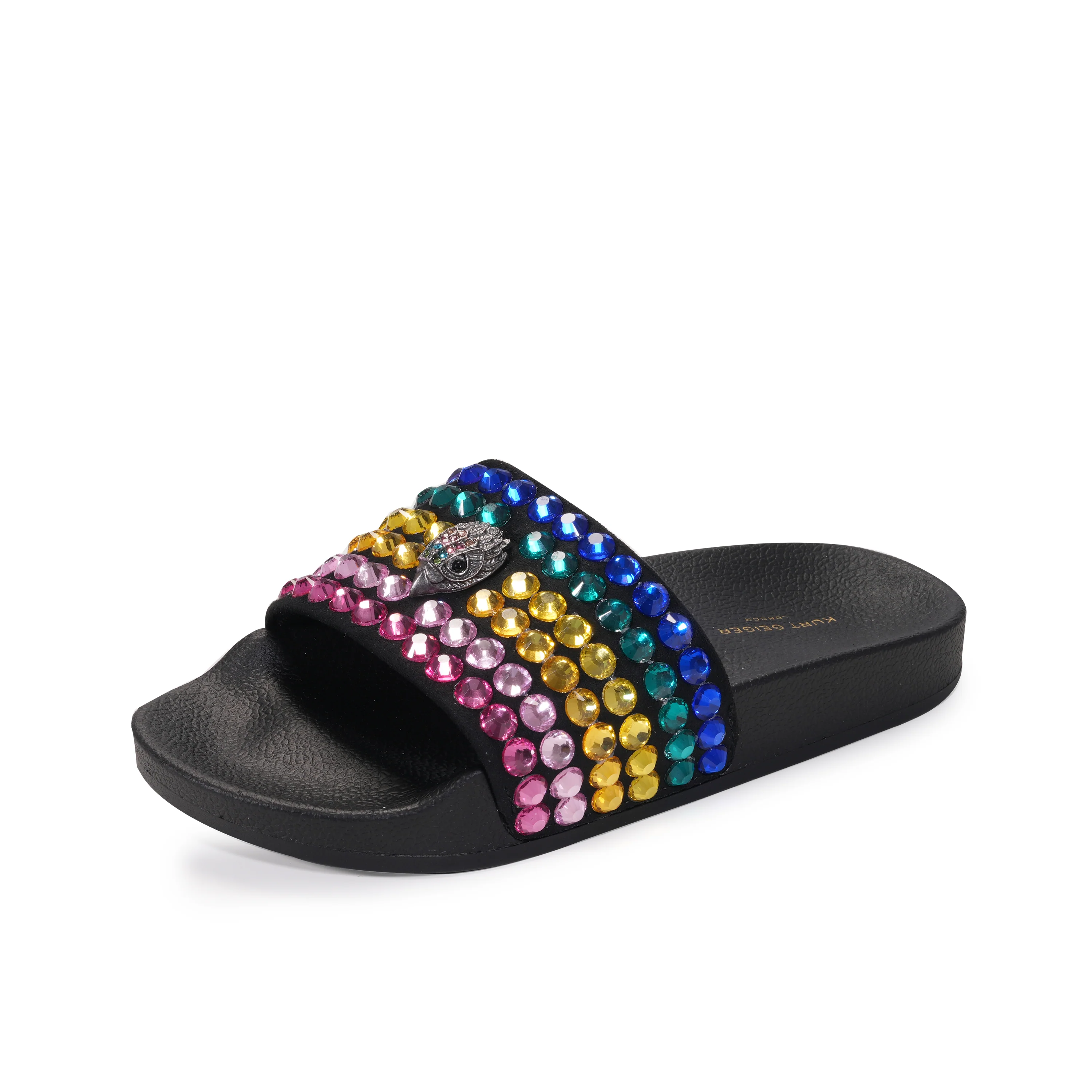 Mini Meena Eagle Sandal - Big Kid Black Rainbow - Image 7