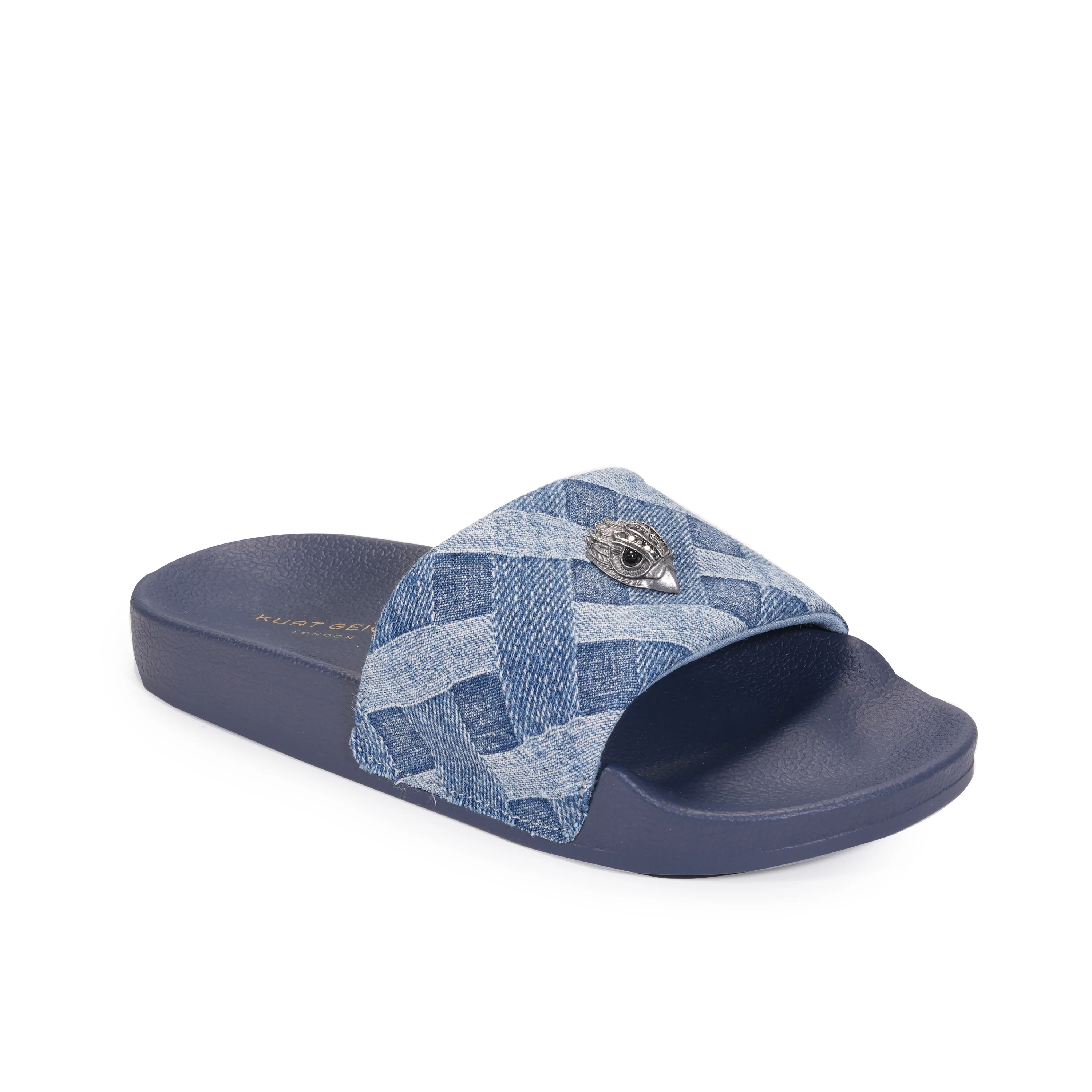 Mini Meena Eagle Sandal - Big Kid Denim - Image 2