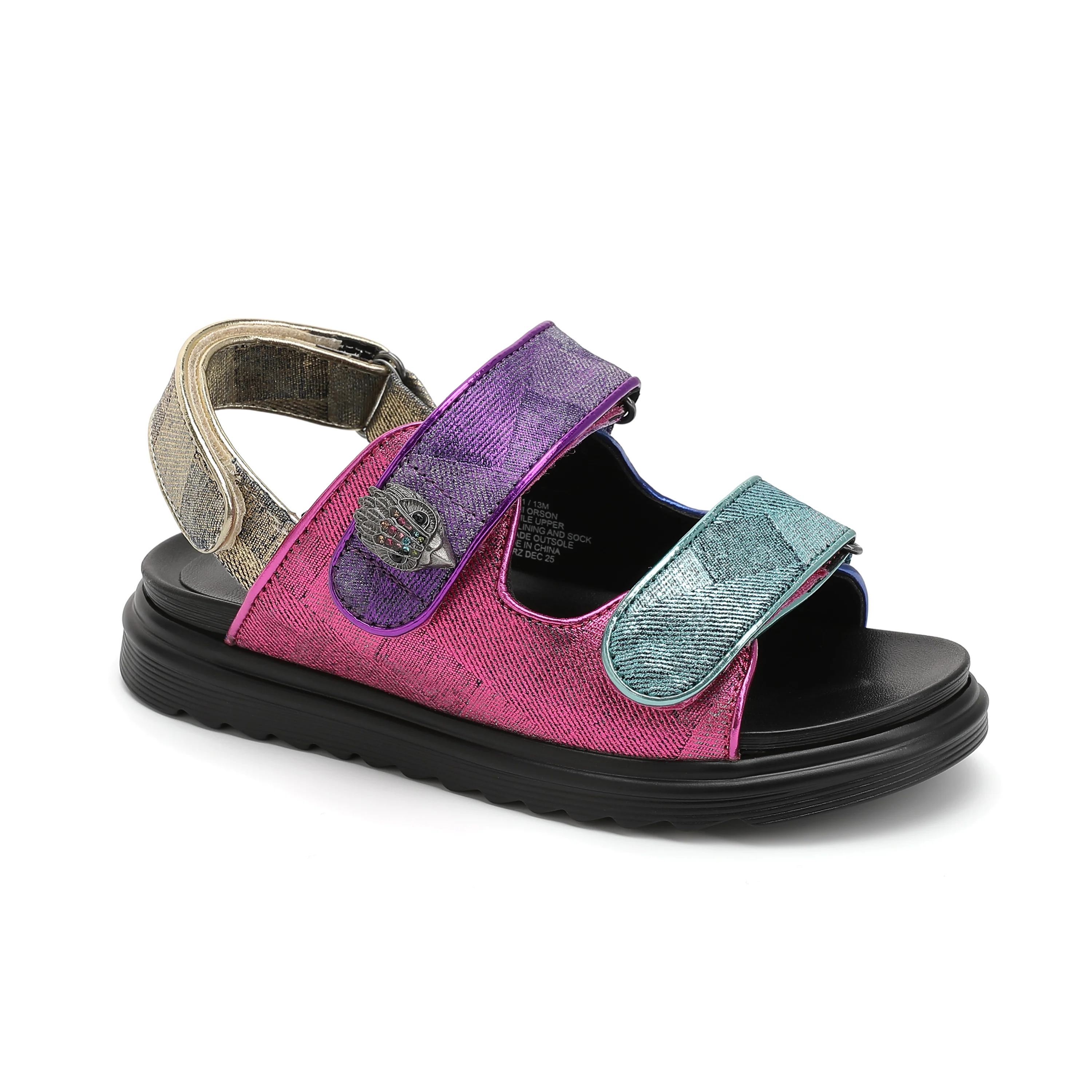 Mini Orson Sandal - Big Kid Denim/Multi - Image 2