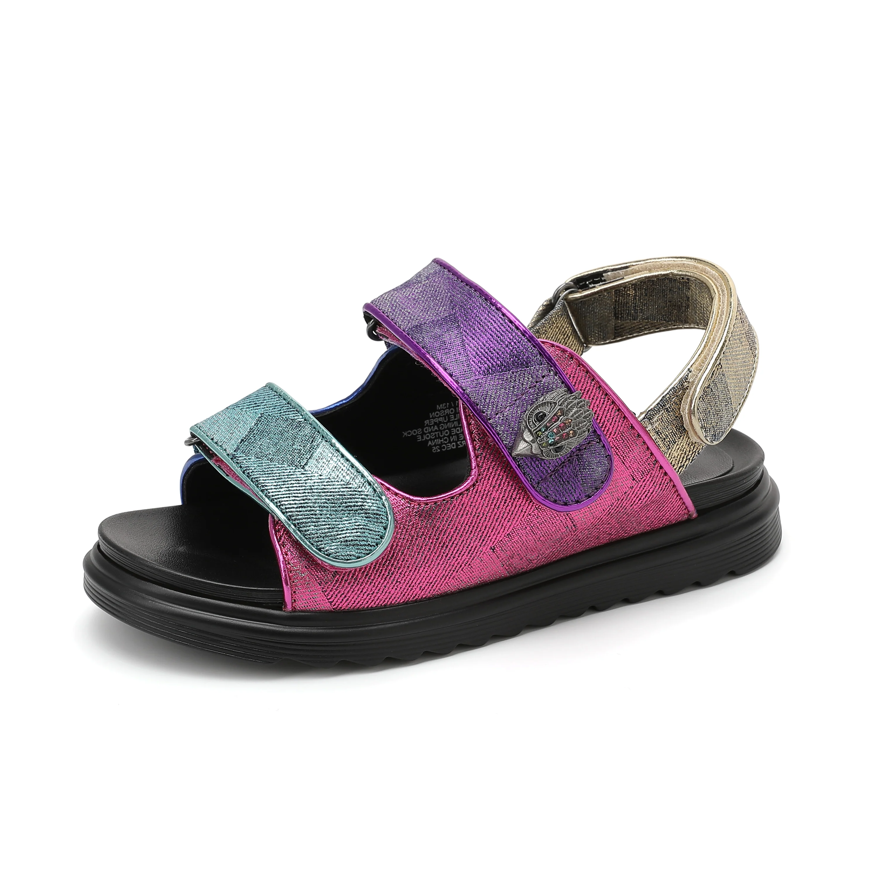 Mini Orson Sandal - Big Kid Denim/Multi - Image 4