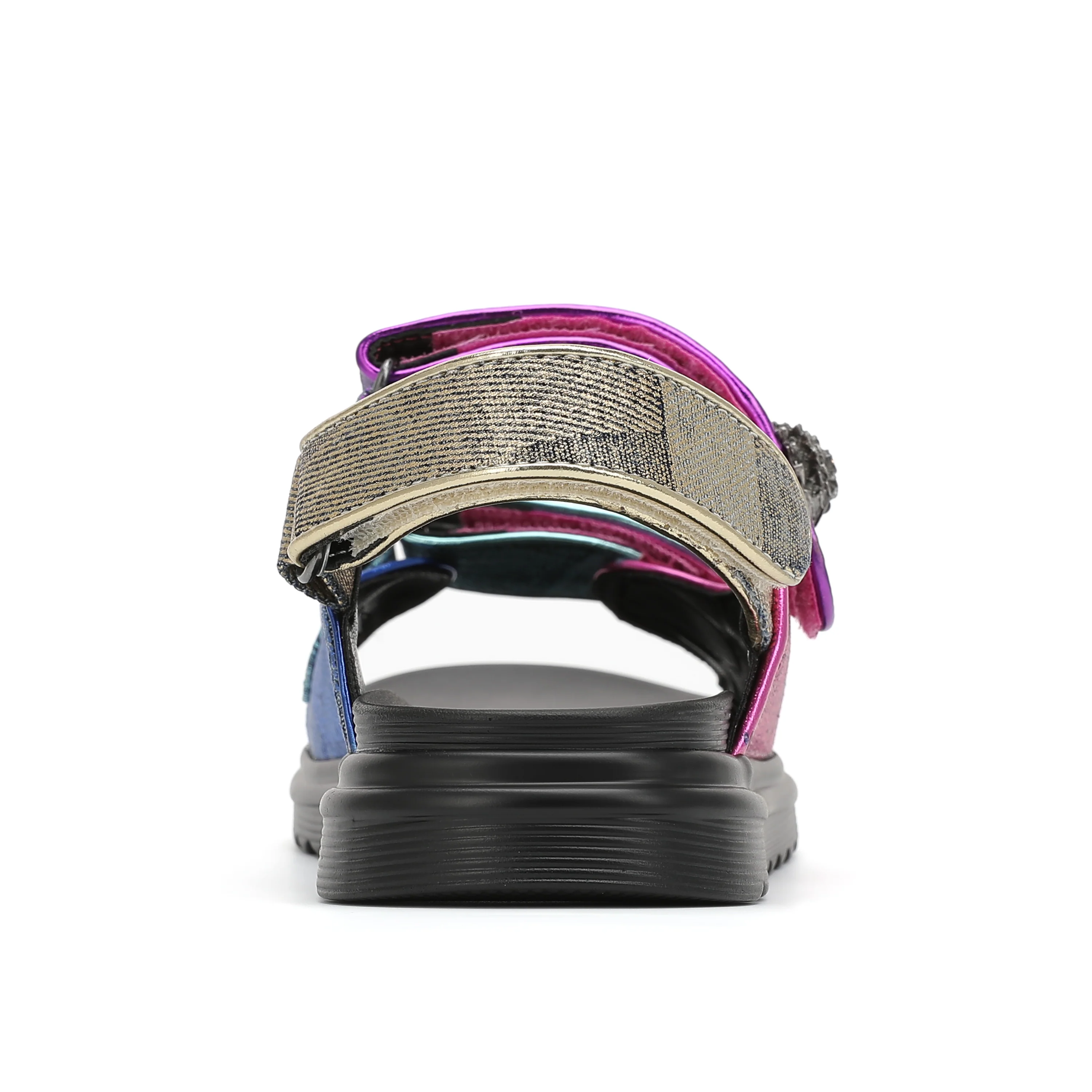 Mini Orson Sandal - Big Kid Denim/Multi - Image 6