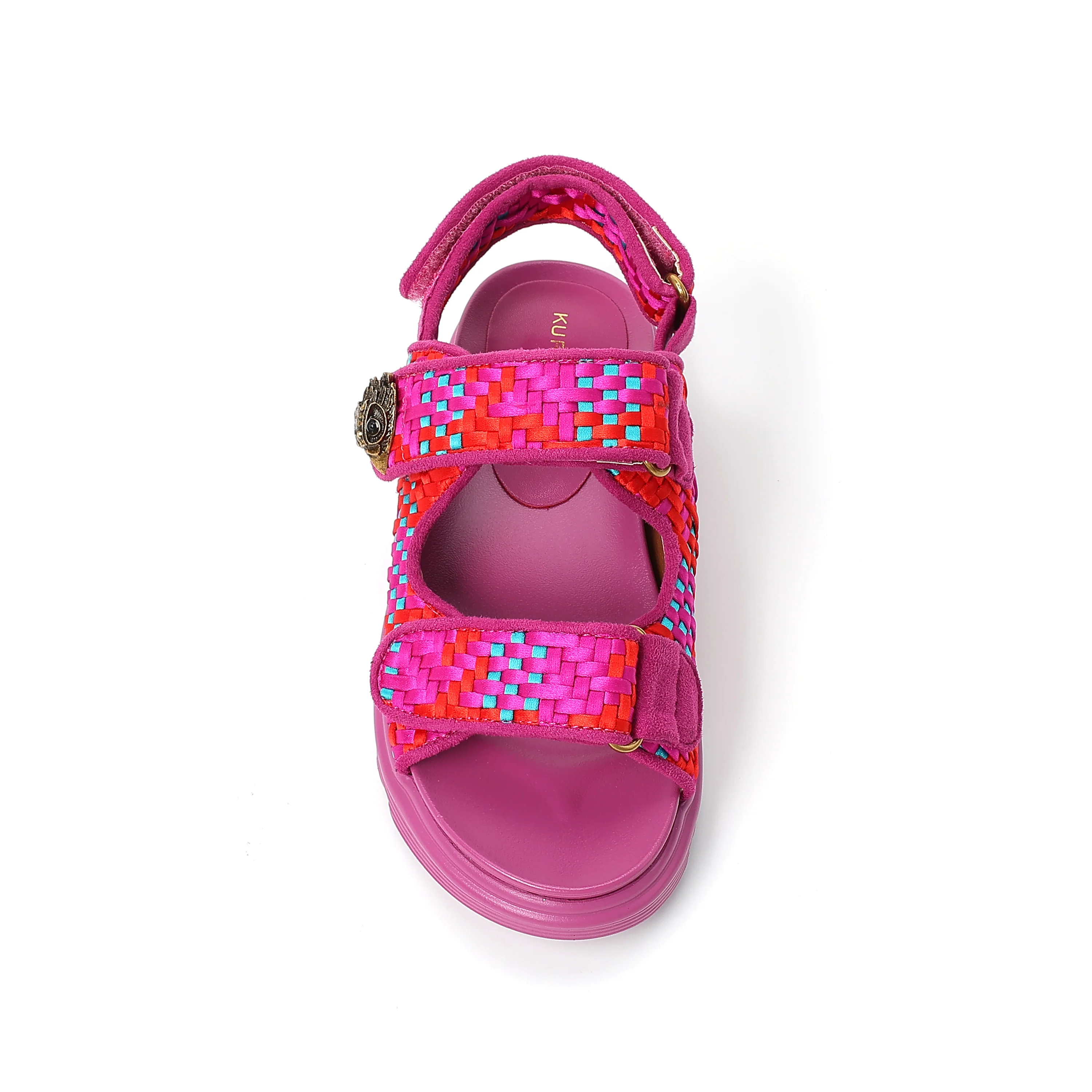 Mini Orson Sandal  - Big Kid Purple/Red - Image 4