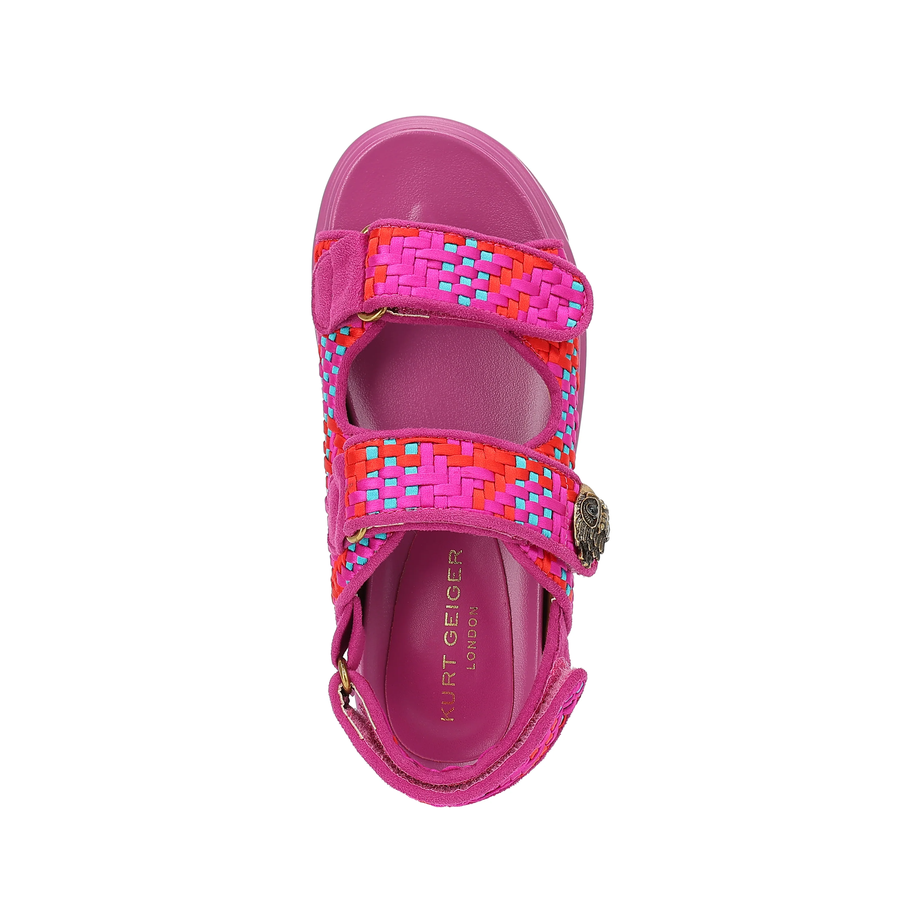 Mini Orson Sandal  - Big Kid Purple/Red - Image 5