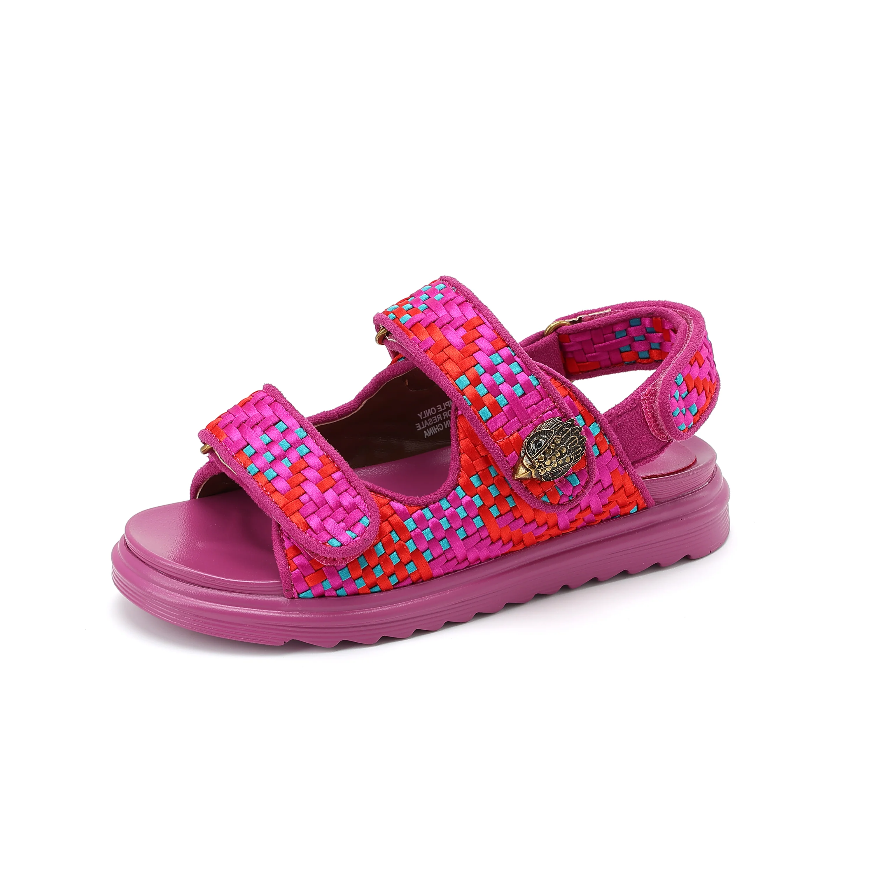 Mini Orson Sandal  - Big Kid Purple/Red - Image 7