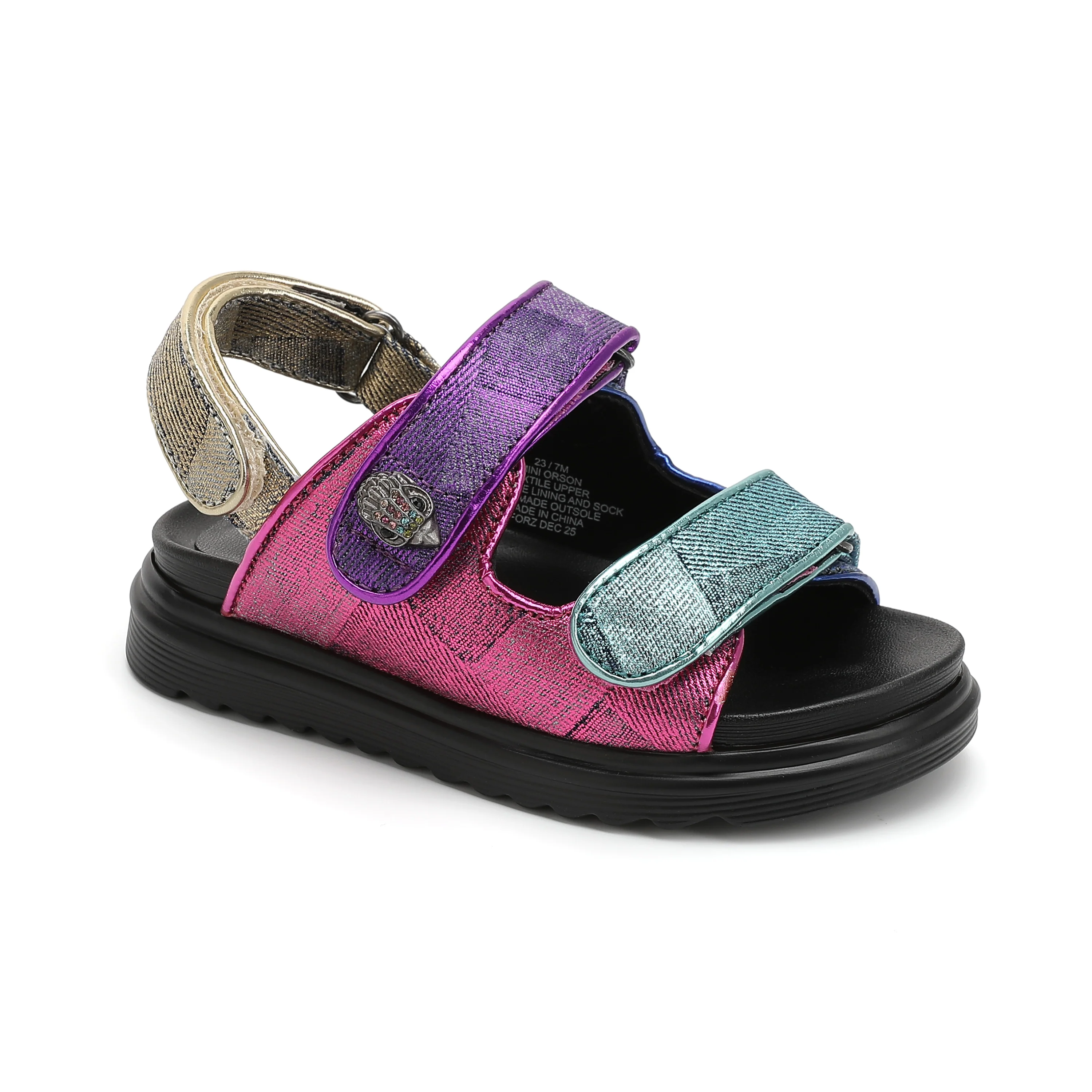 Mini Orson Sandal - Little Kid Denim/Multi - Image 2