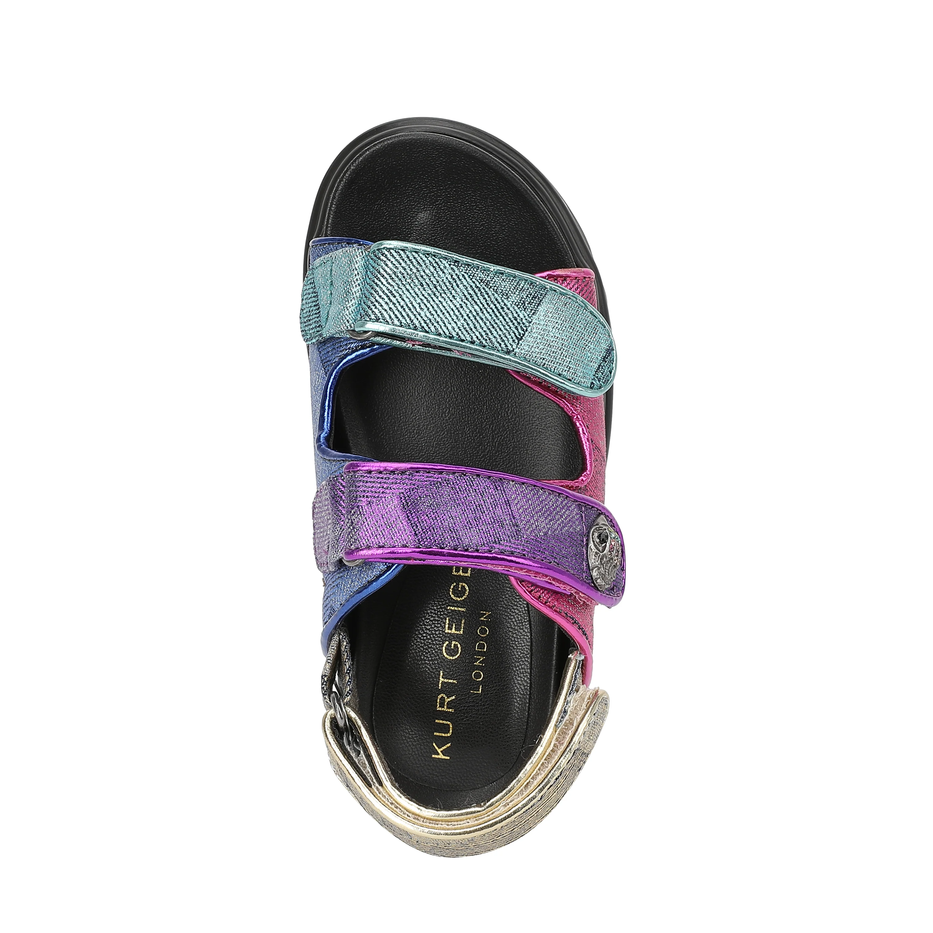 Mini Orson Sandal - Little Kid Denim/Multi - Image 5