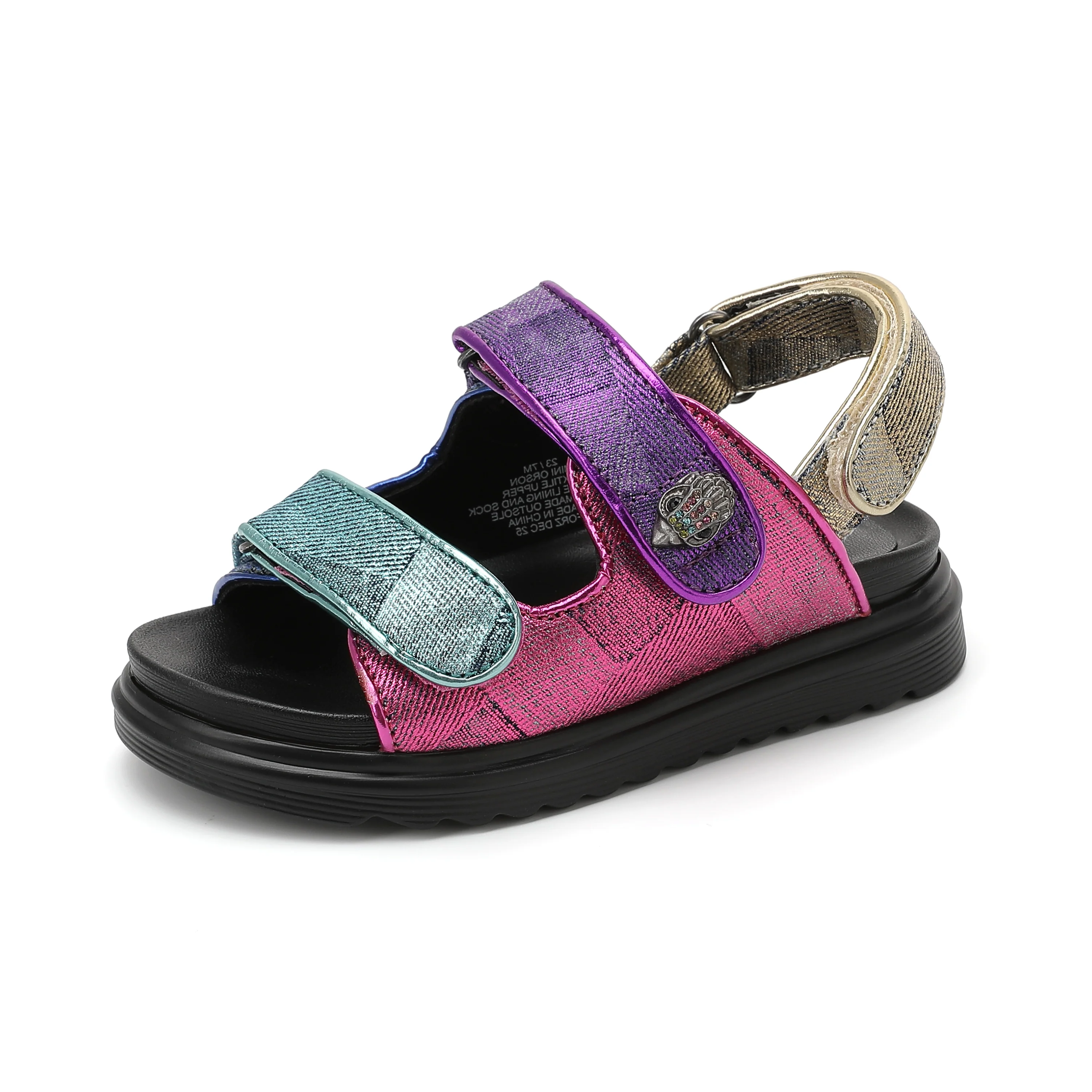 Mini Orson Sandal - Little Kid Denim/Multi - Image 7