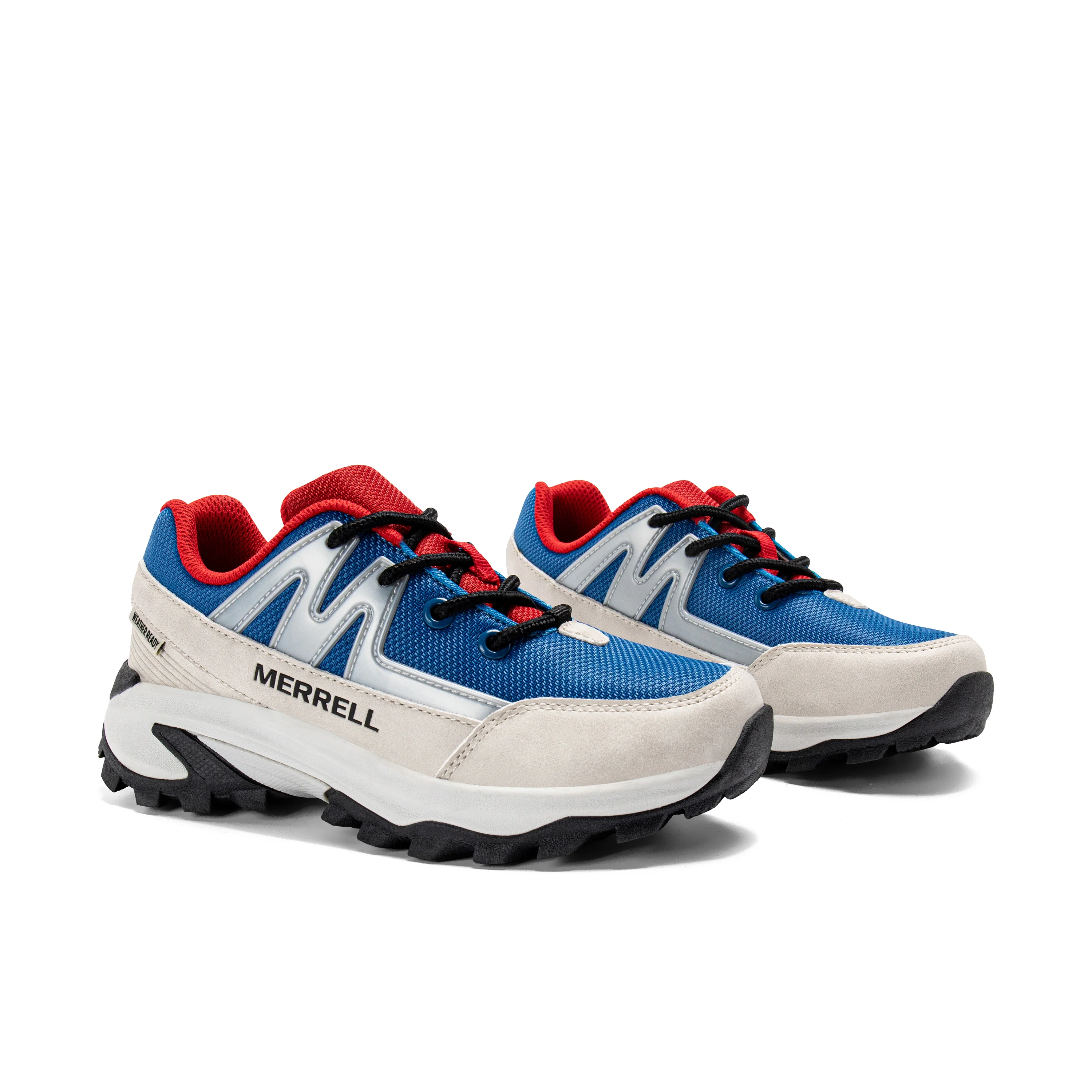 Moab FST Sneaker - Big Kid Blue/Red - Image 2