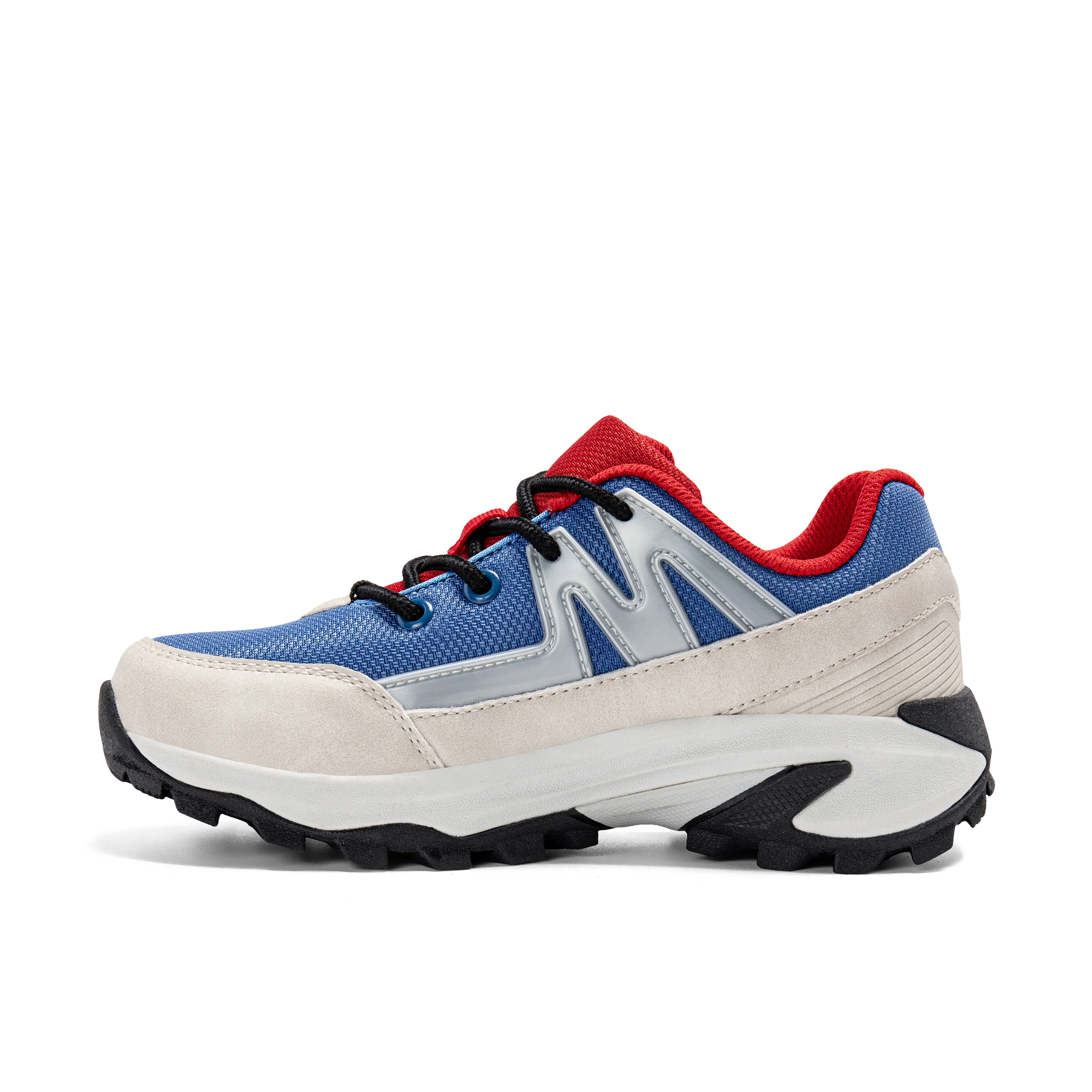 Moab FST Sneaker - Big Kid Blue/Red - Image 3