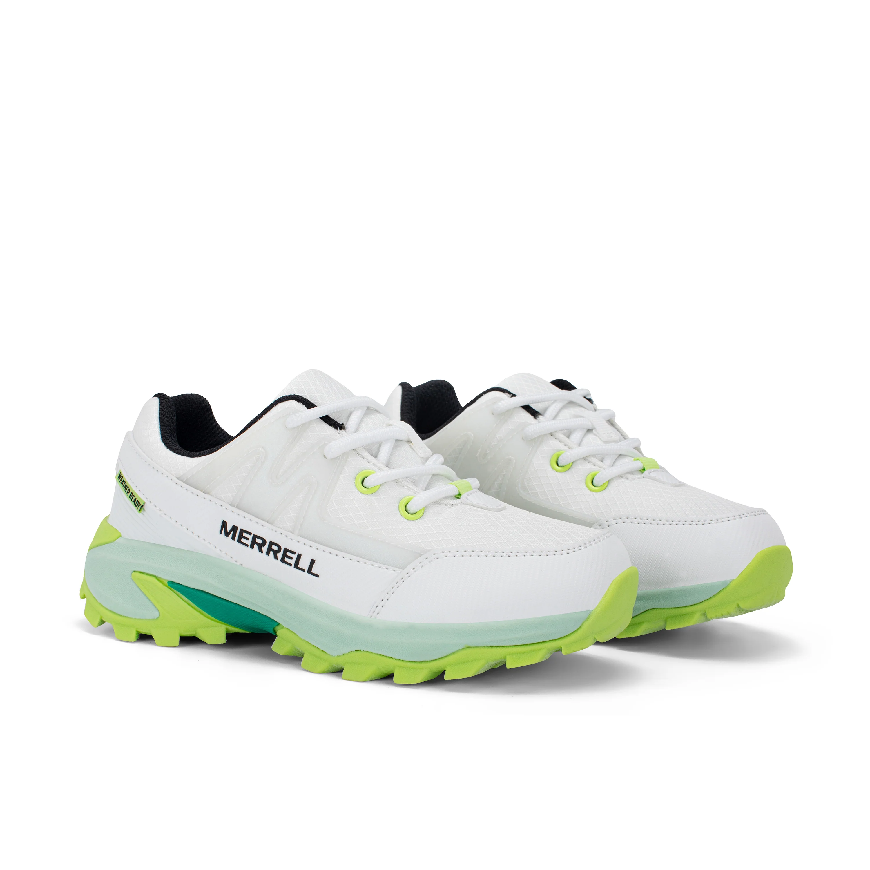 Moab FST Sneaker - Big Kid White/Teal - Image 2