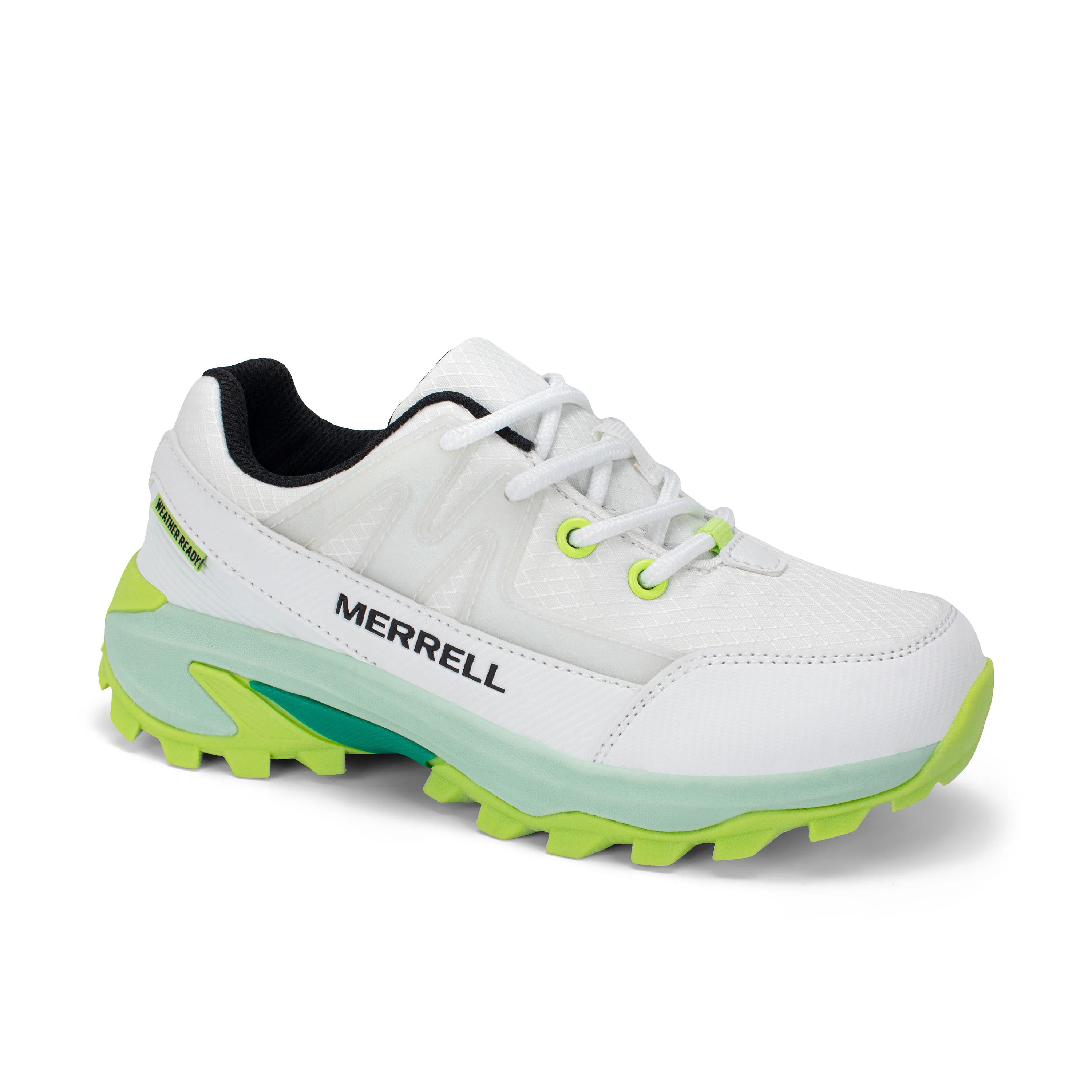 Moab FST Sneaker - Big Kid White/Teal - Image 7