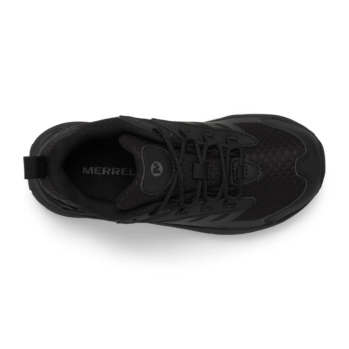 Moab Speed 2 Low Waterproof Sneaker - Big Kid Triple Black - Image 5