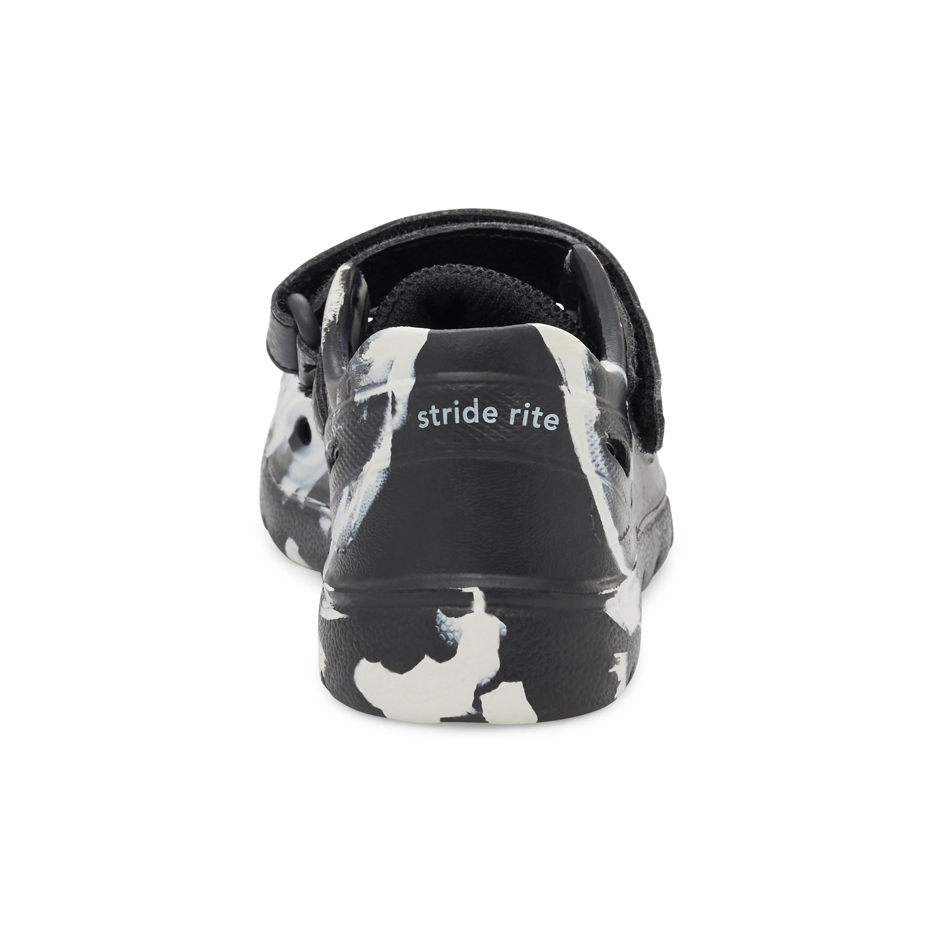 Oceano Sandal - Little Kid Black/White - Image 3