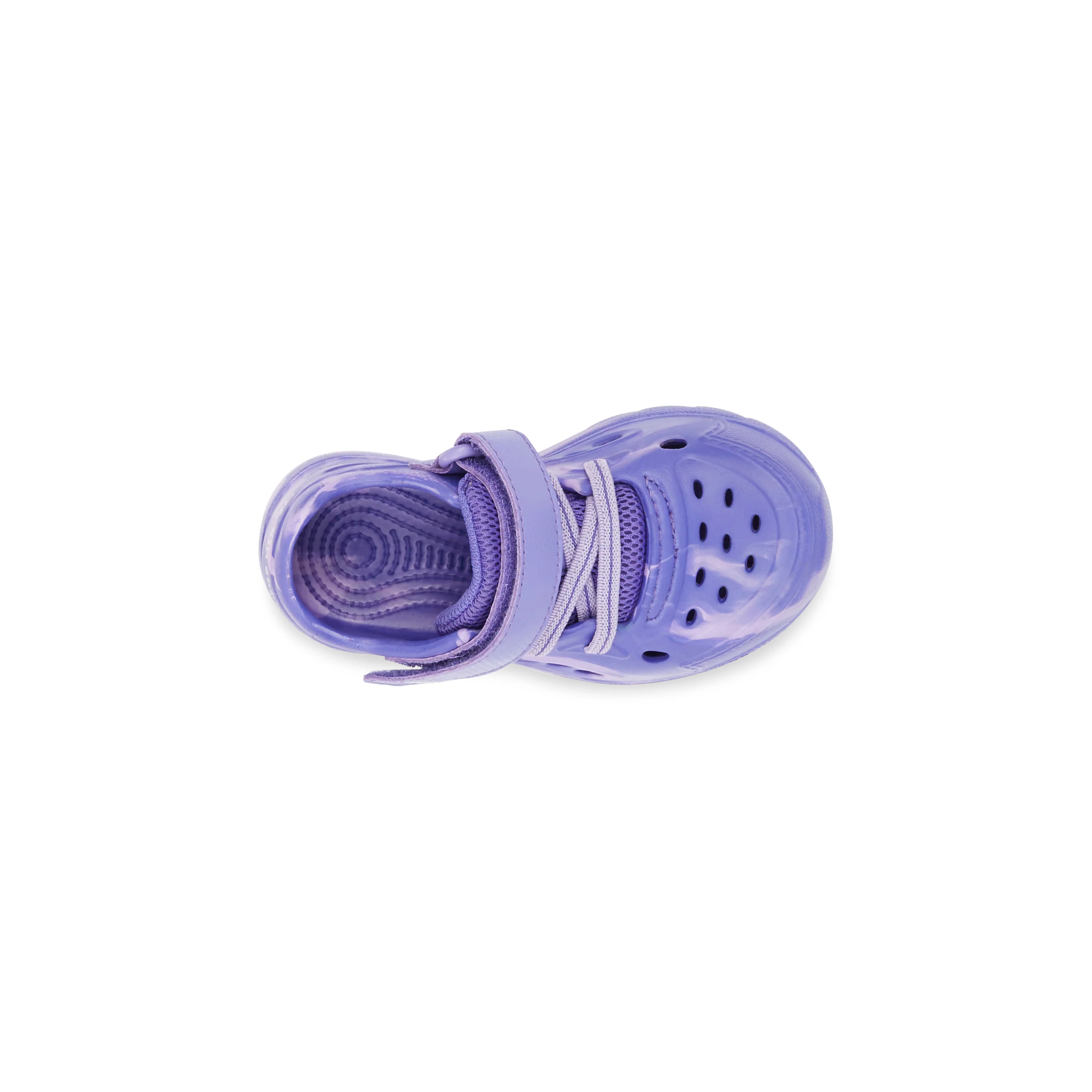 Oceano Sandal - Little Kid Purple Swirl - Image 6