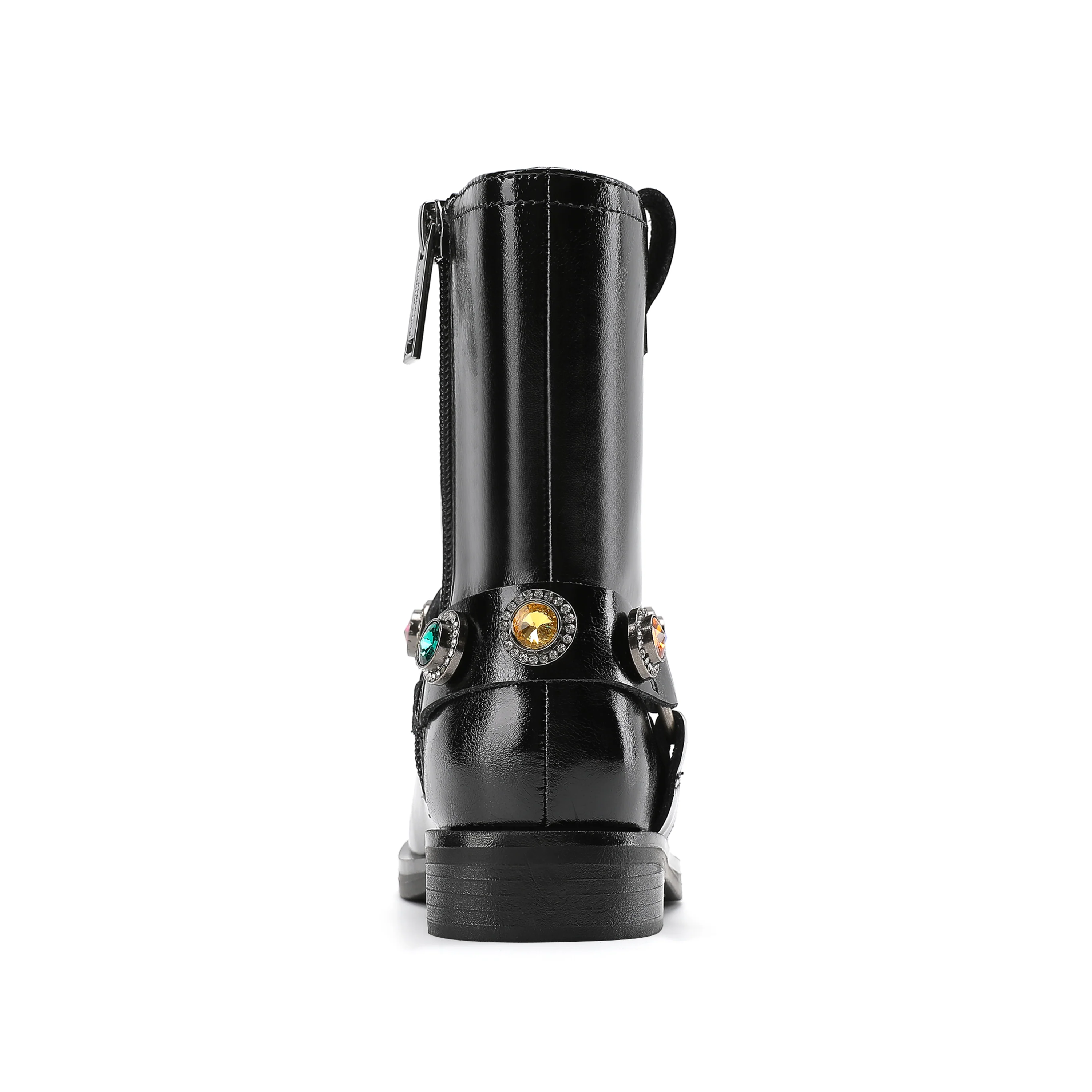 Octavia Pull On Boot - Little Kid Black Multi - Image 3