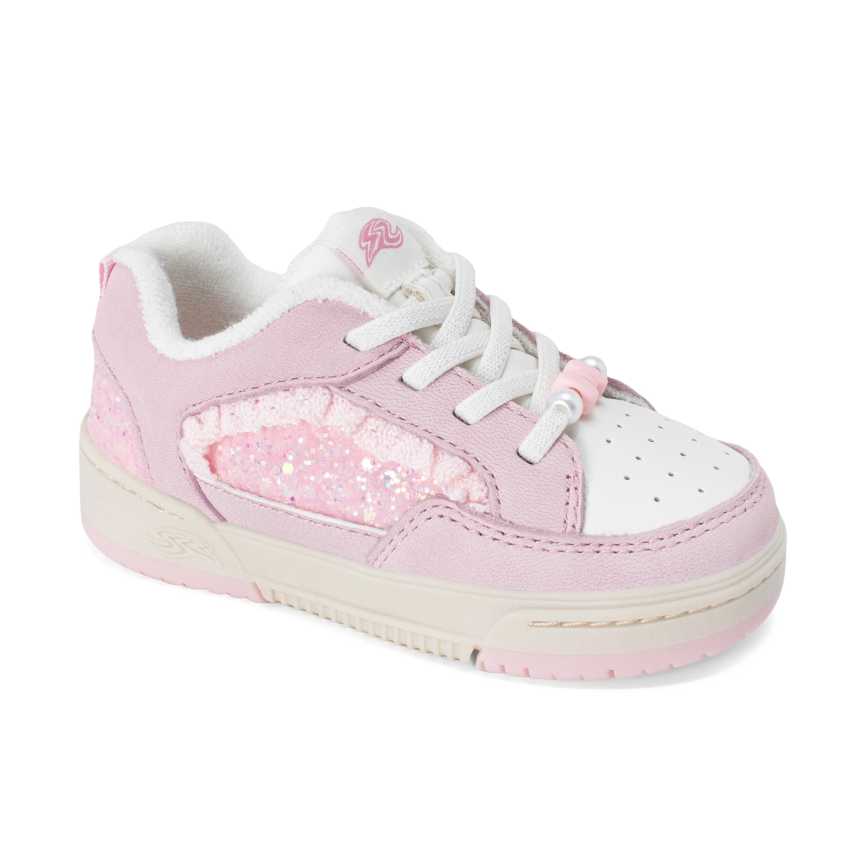 Osaka Sneaker - Little Kid Pink Sparkle - Image 2