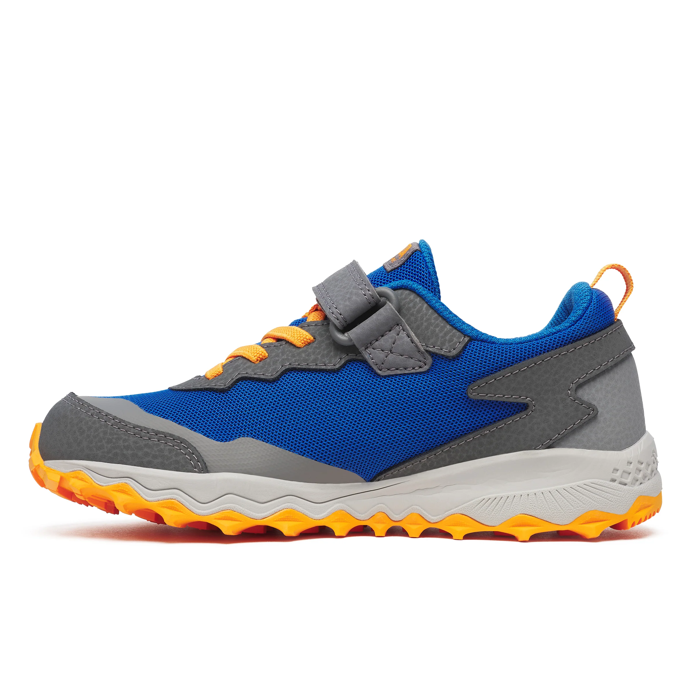 Peregrine KDZ A/C Shield Sneaker - Big Kid Blue/Orange - Image 3