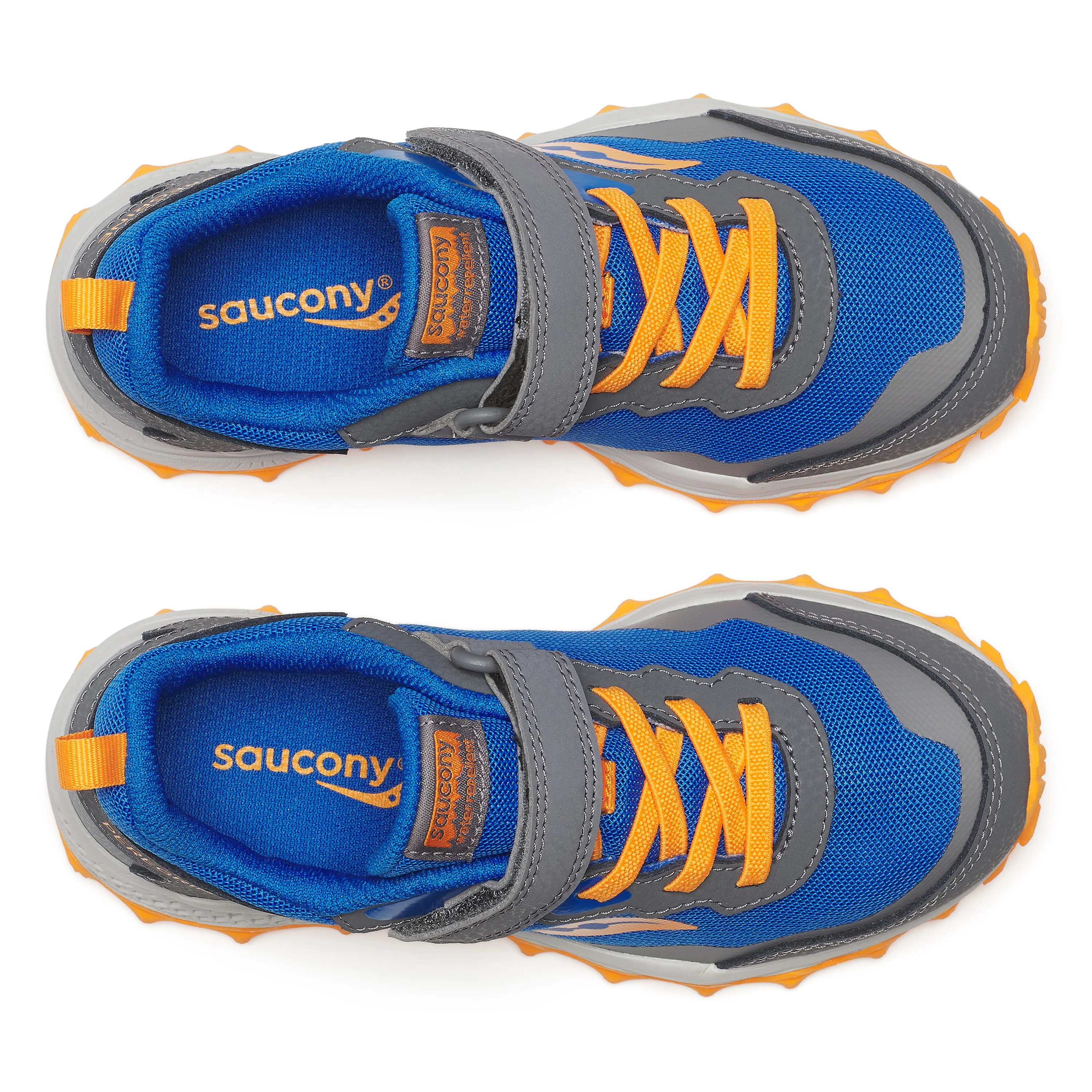 Peregrine KDZ A/C Shield Sneaker - Big Kid Blue/Orange - Image 5