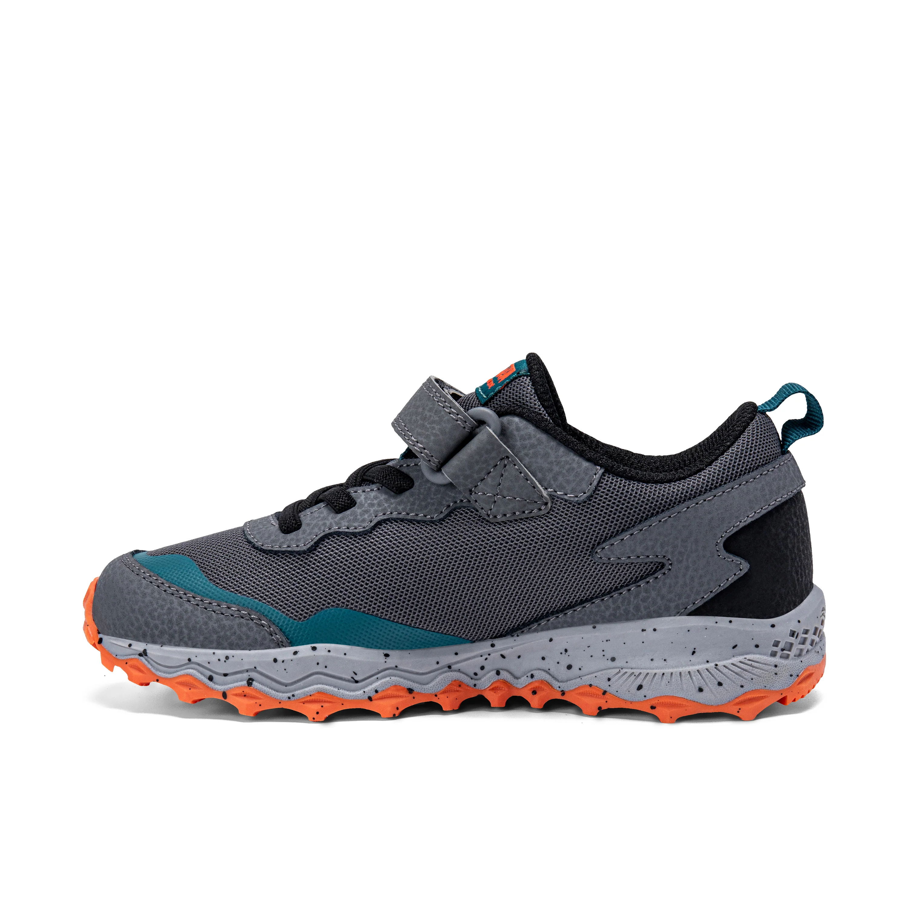 Peregrine KDZ A/C Shield Sneaker - Big Kid Grey/Teal - Image 6