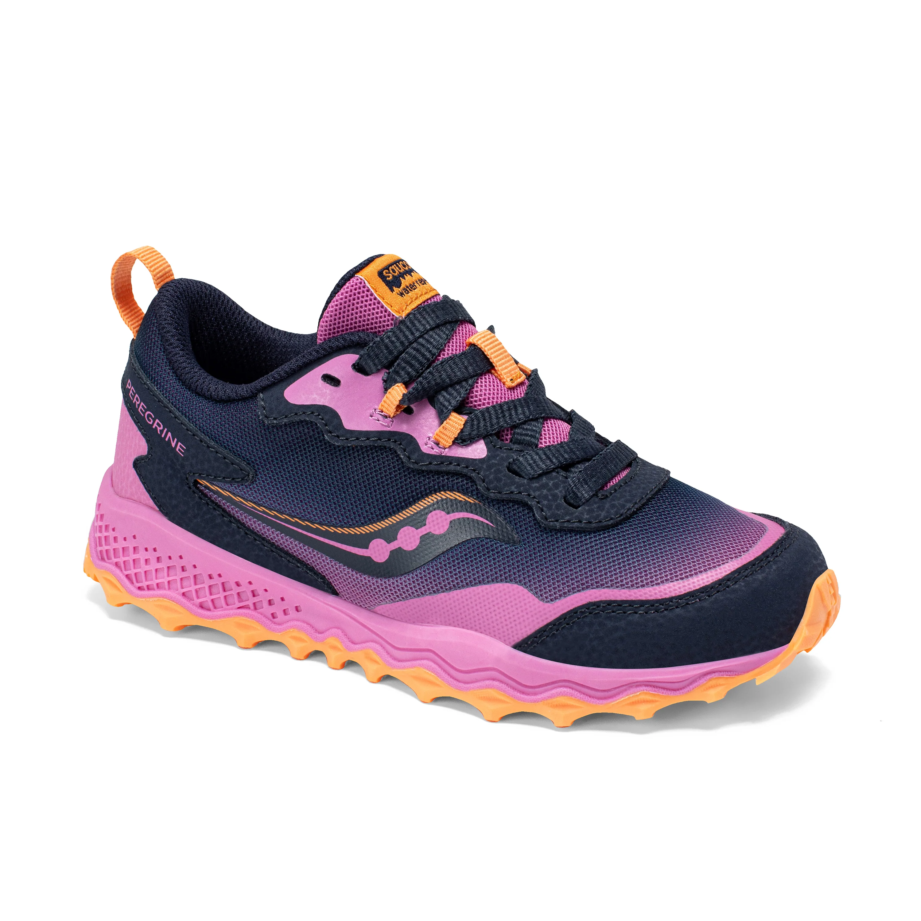 Peregrine KDZ Shield Sneaker - Big Kid Navy/Pink - Image 2