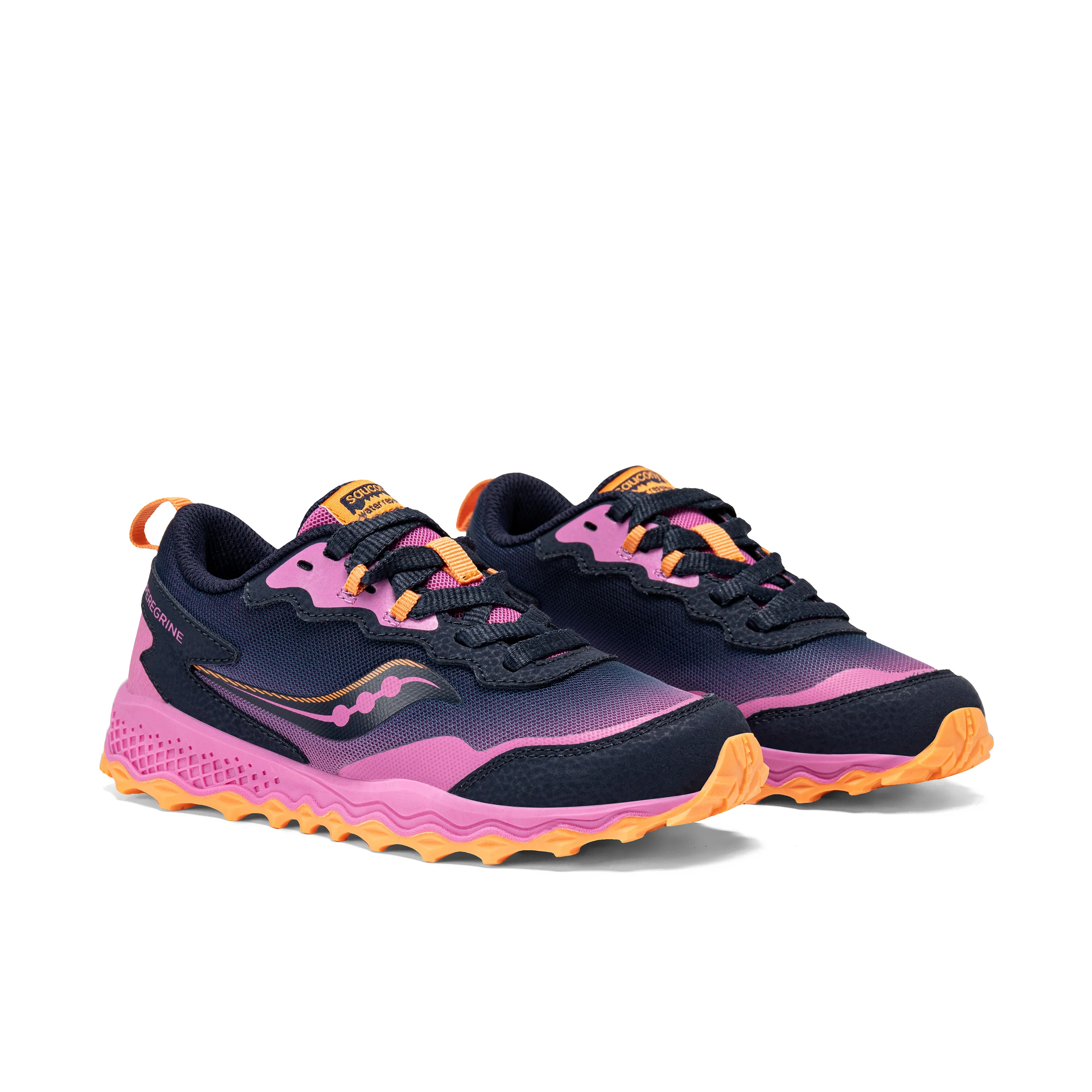 Peregrine KDZ Shield Sneaker - Big Kid Navy/Pink - Image 7