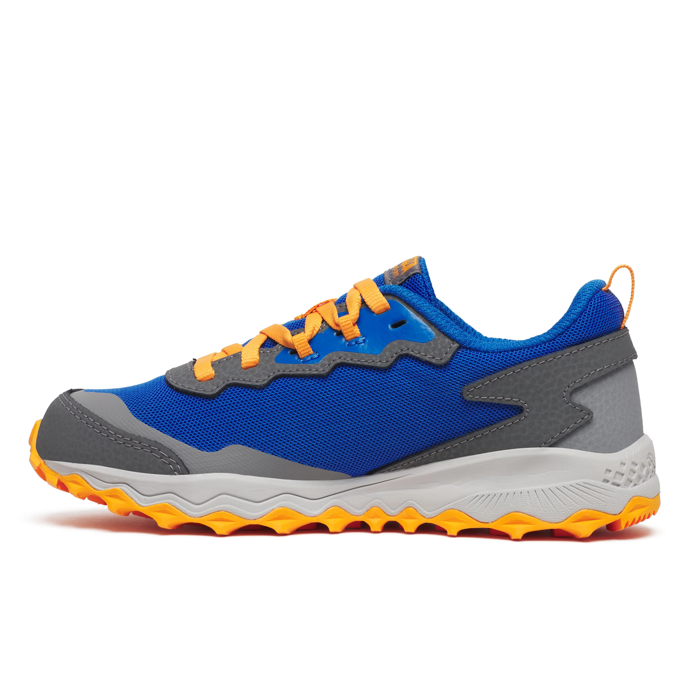 Peregrine KDZ Shield Sneaker - Big Kid Blue/Orange - Image 3
