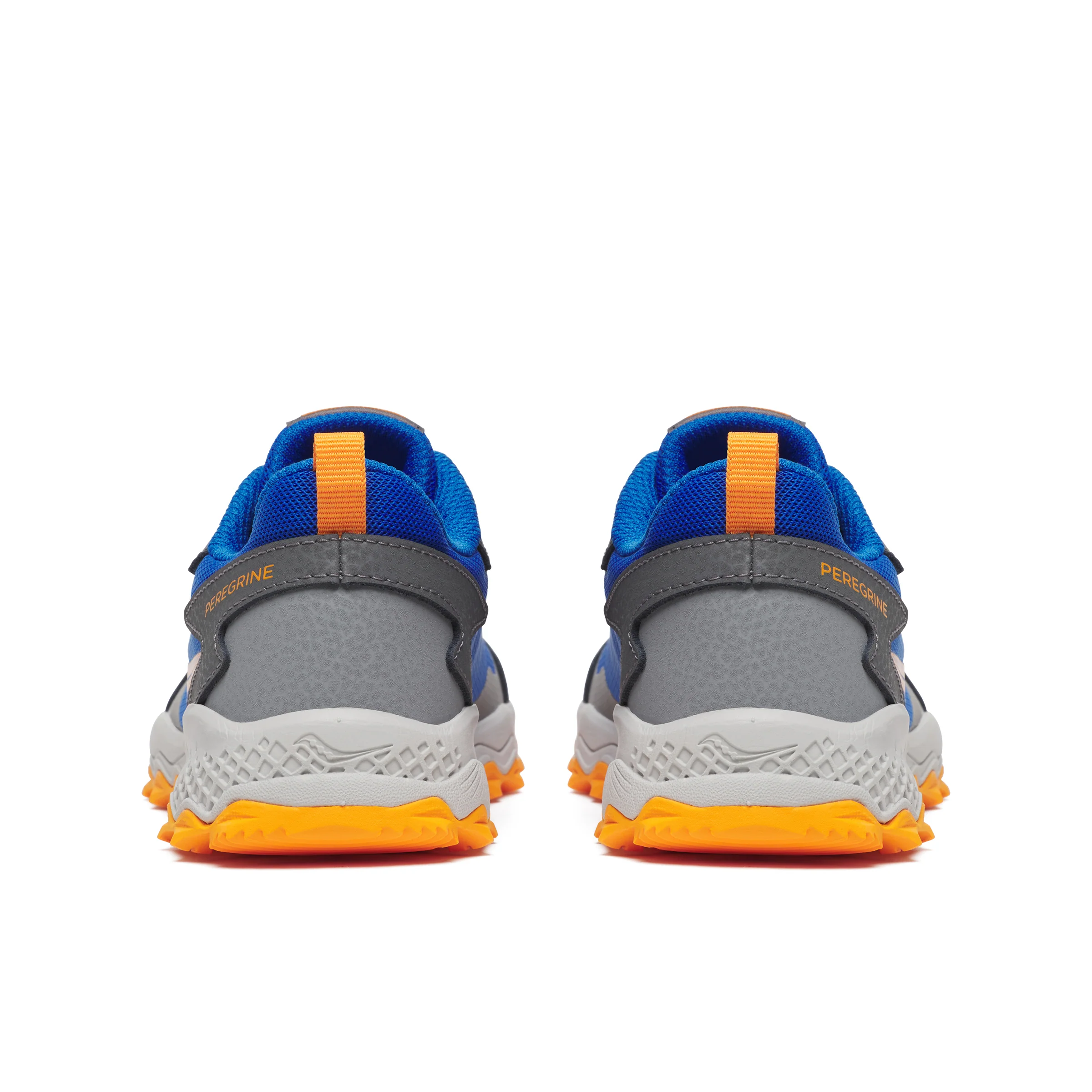 Peregrine KDZ Shield Sneaker - Big Kid Blue/Orange - Image 4