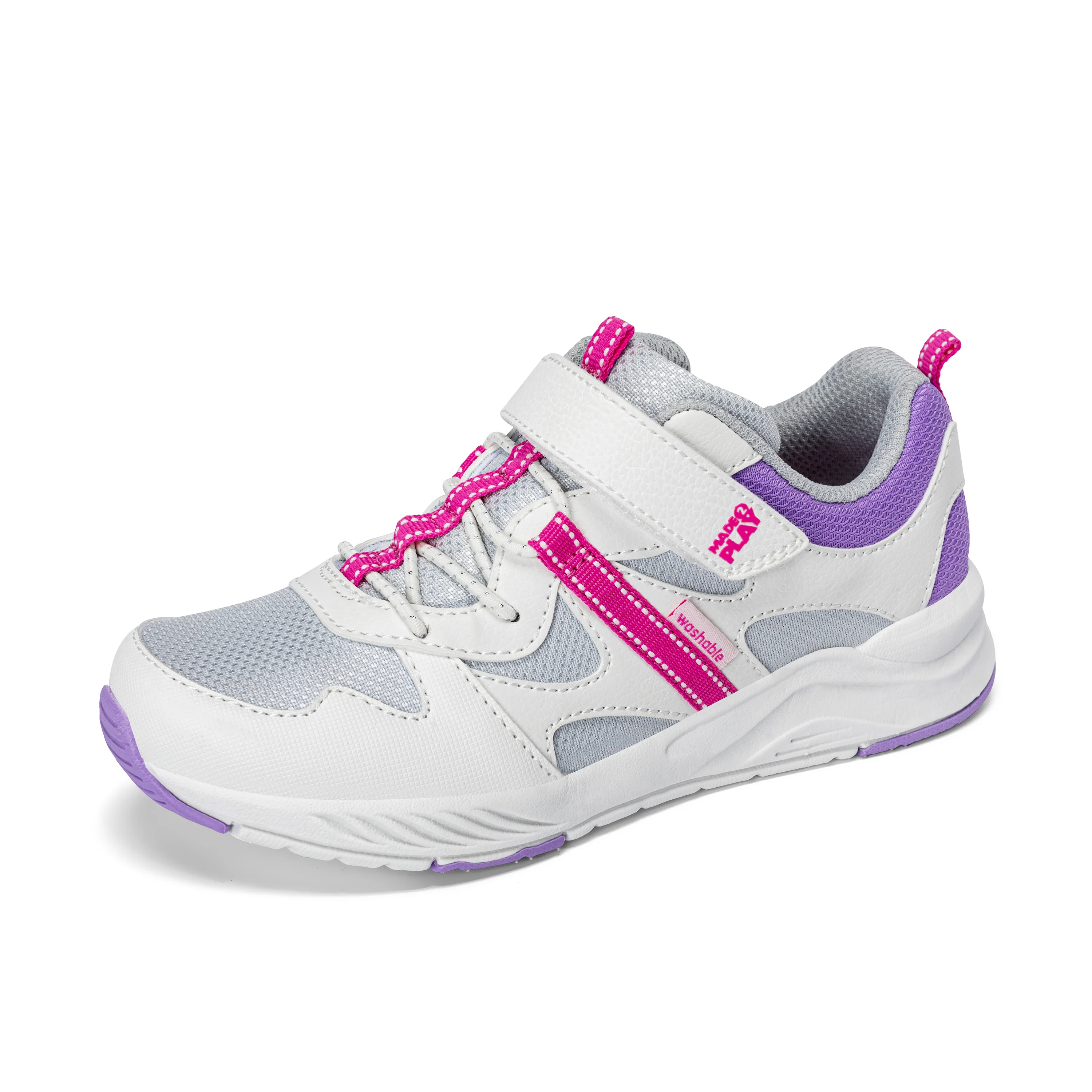 Player 2.0 Sneaker - Big Kid White - Image 7
