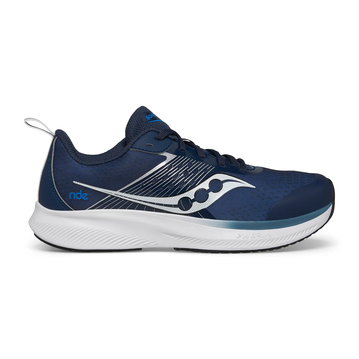 Ride KDZ Sneaker - Big Kid Navy/Silver - Image 6