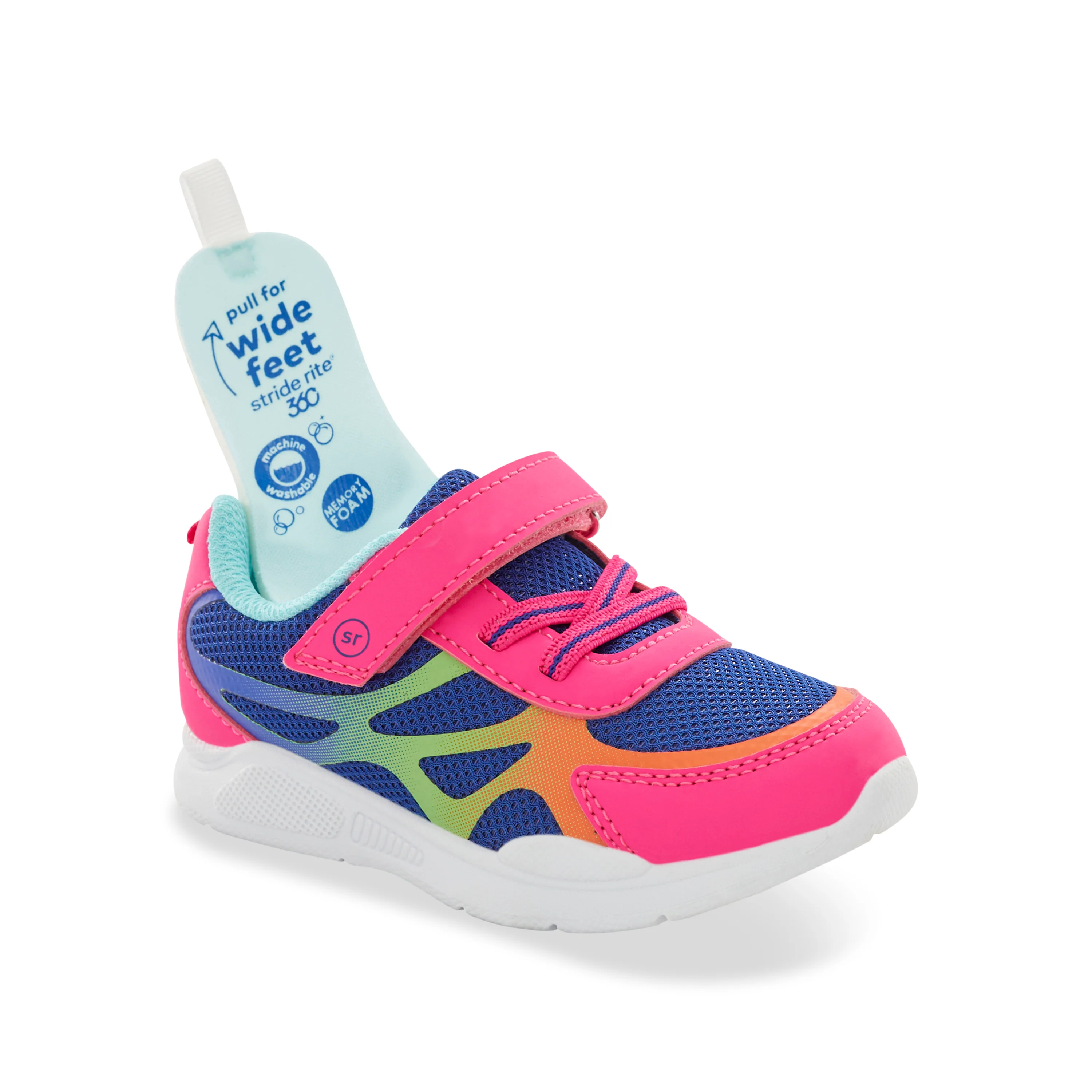 Ryne Sneaker - Big Kid Hot Pink - Image 3