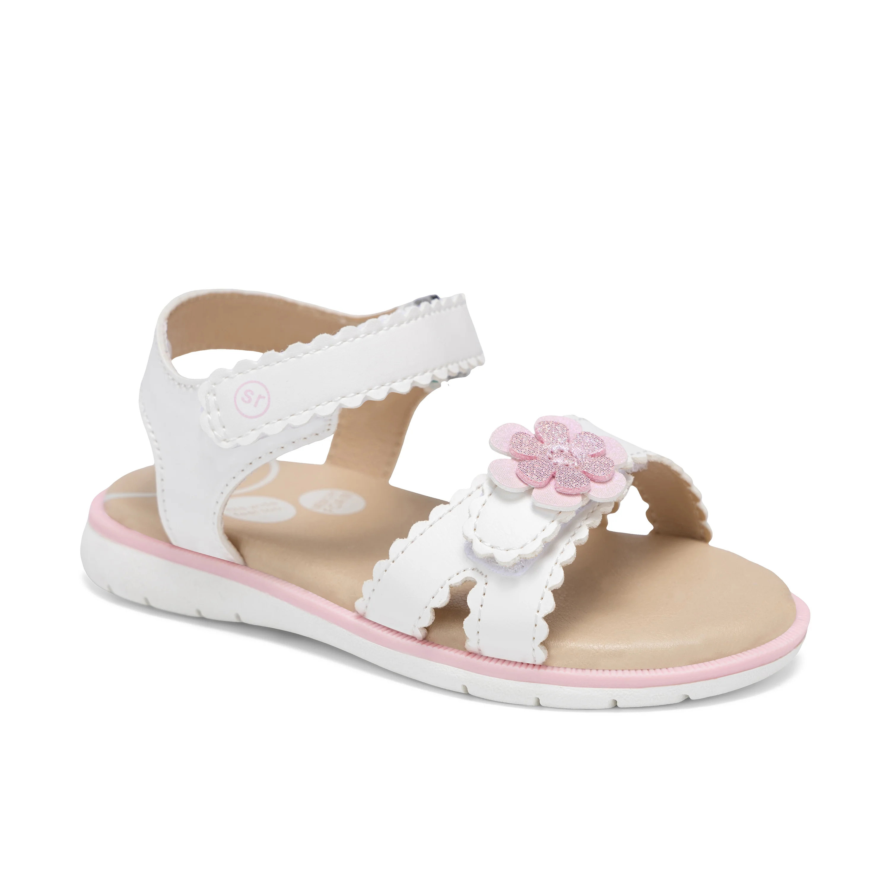 Savannah Sandal - Big Kid White - Image 2