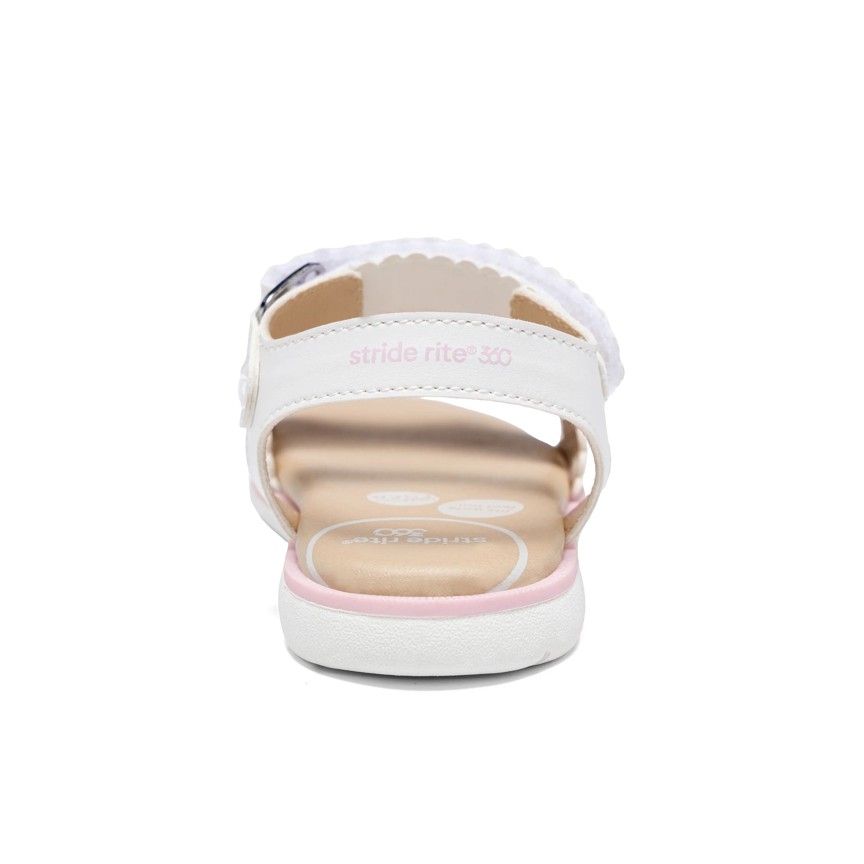 Savannah Sandal - Big Kid White - Image 3