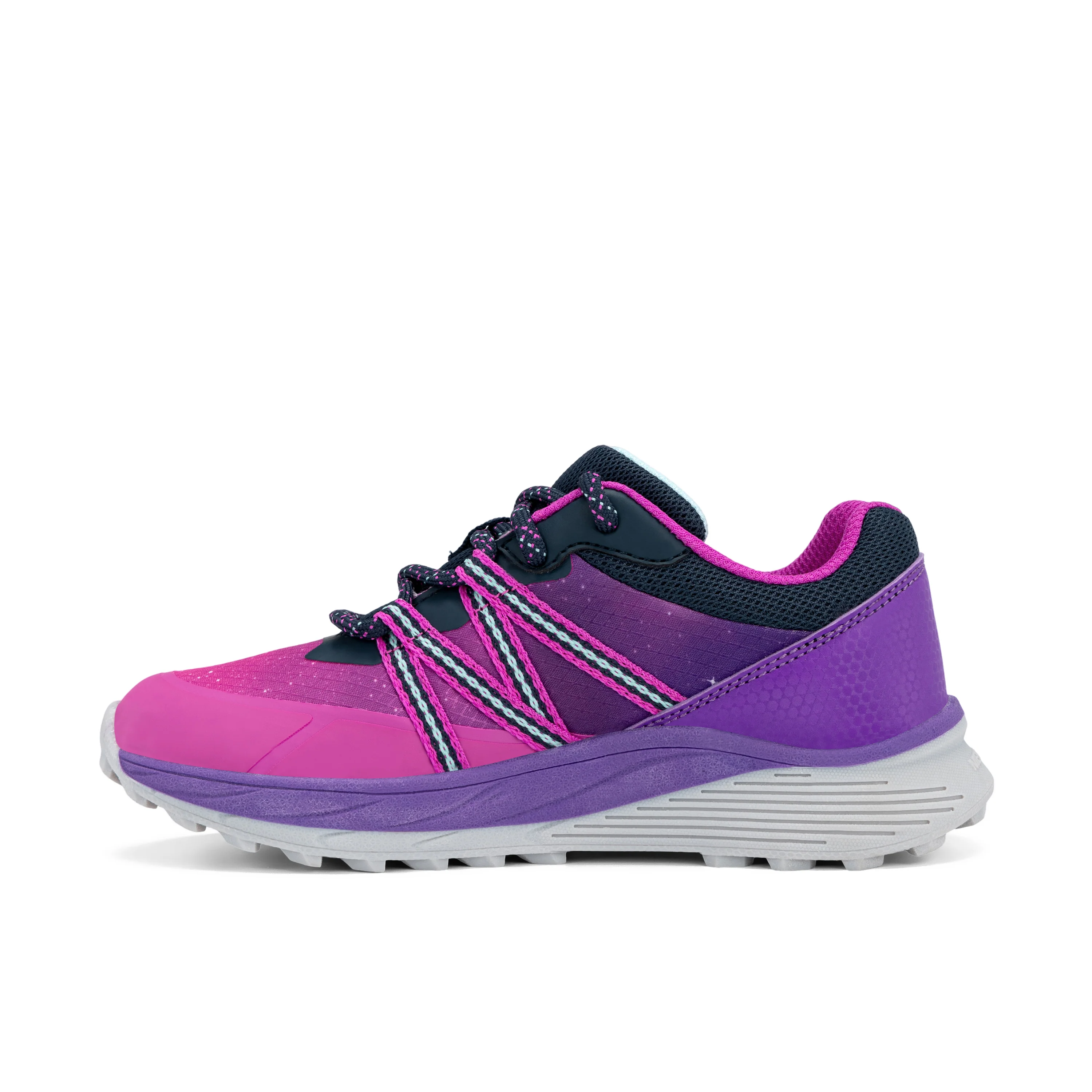 Snova Sneaker - Big Kid Navy/Pink - Image 3