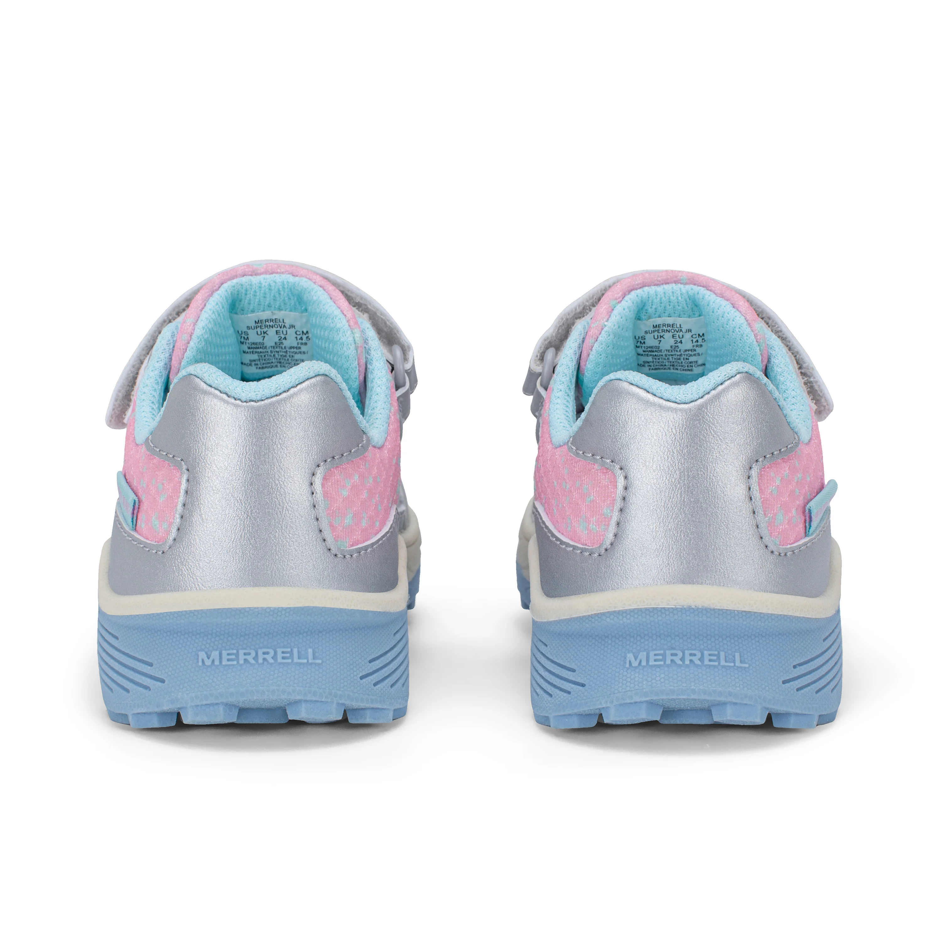 Snova Jr. Sneaker - Little Kid Silver/Pink - Image 4