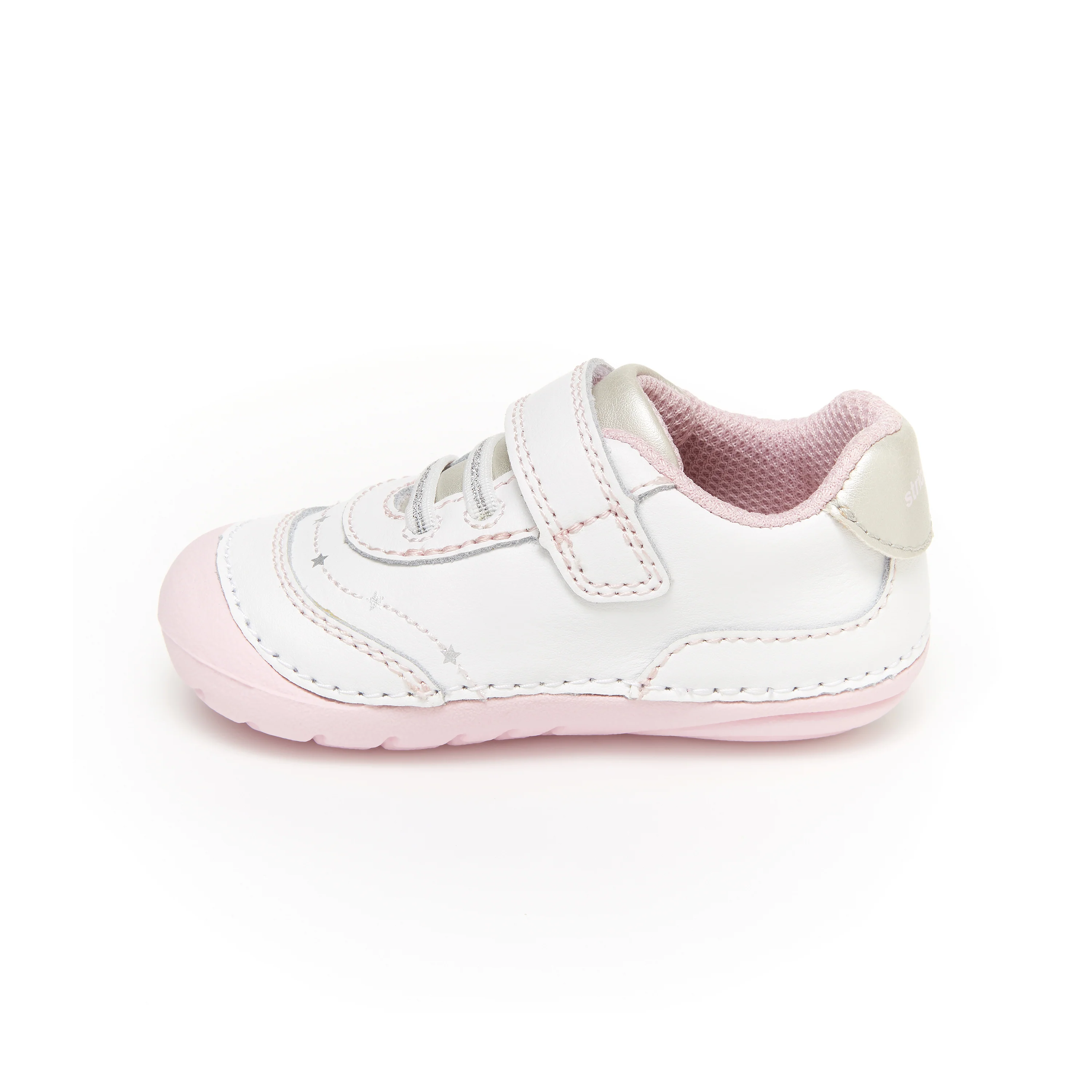 Adalyn Sneaker - Little Kid White/Silver - Image 4