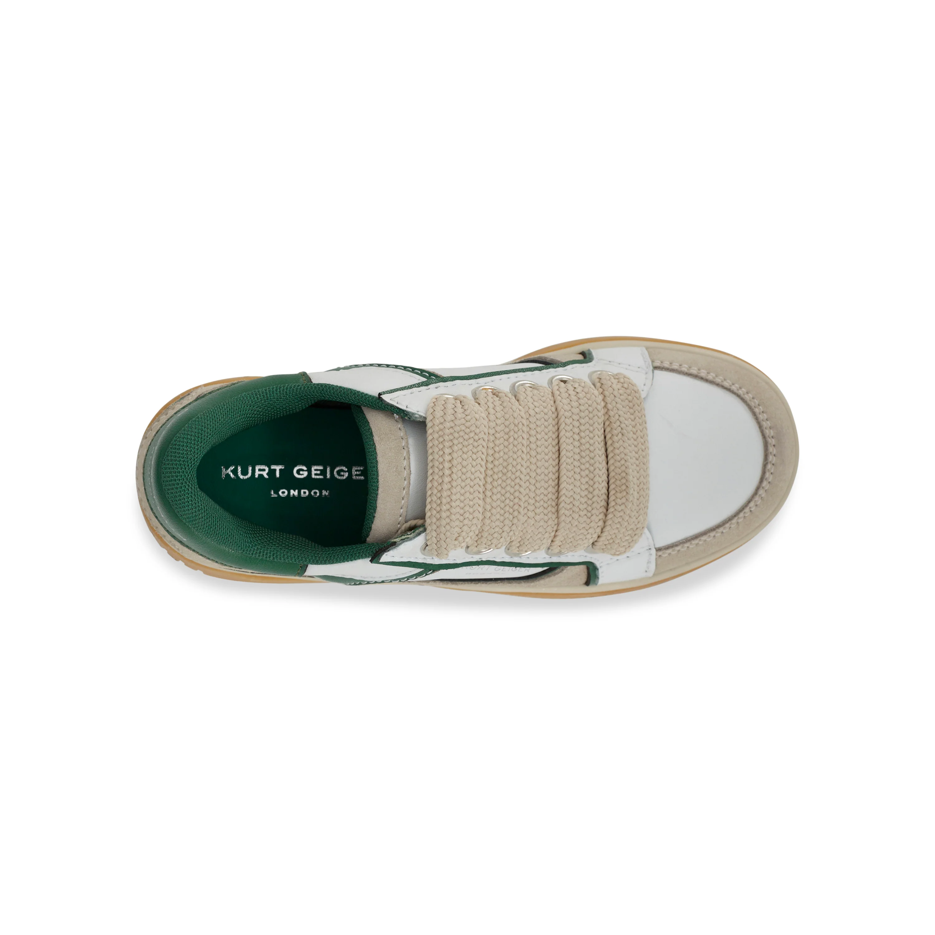 Southbank Sneaker - Big Kid Off White/Green - Image 5