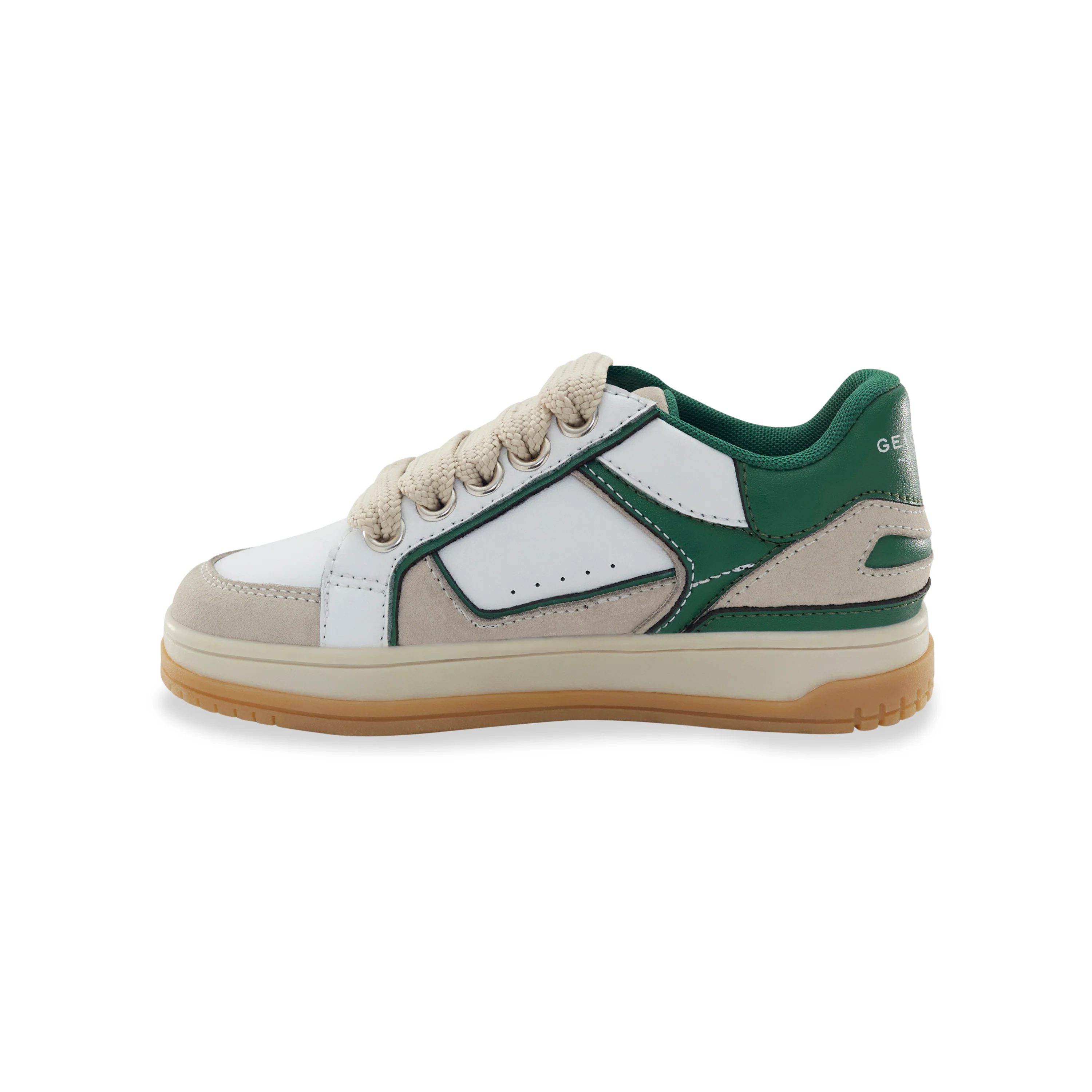 Southbank Sneaker - Big Kid Off White/Green - Image 7