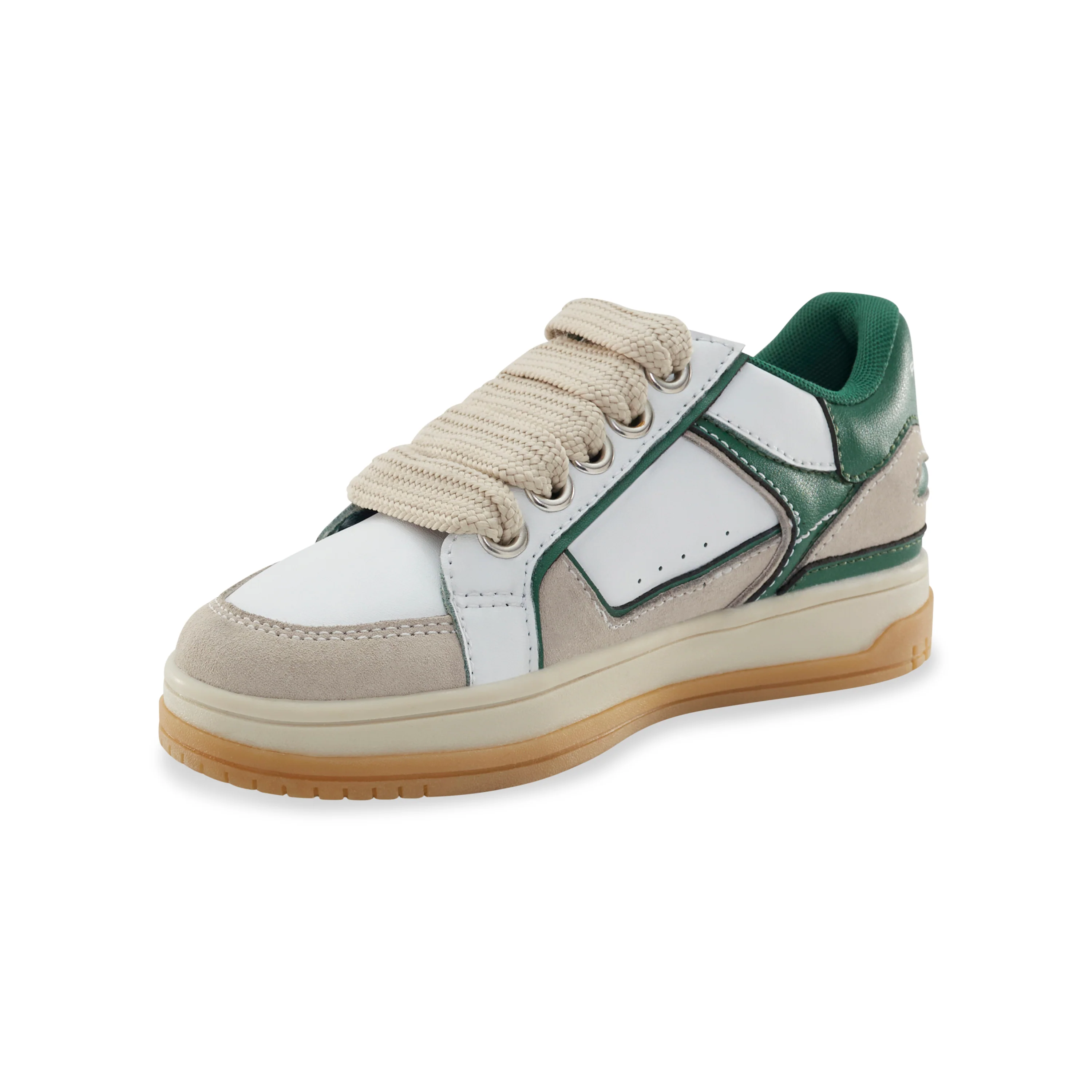 Southbank Sneaker - Big Kid Off White/Green - Image 8