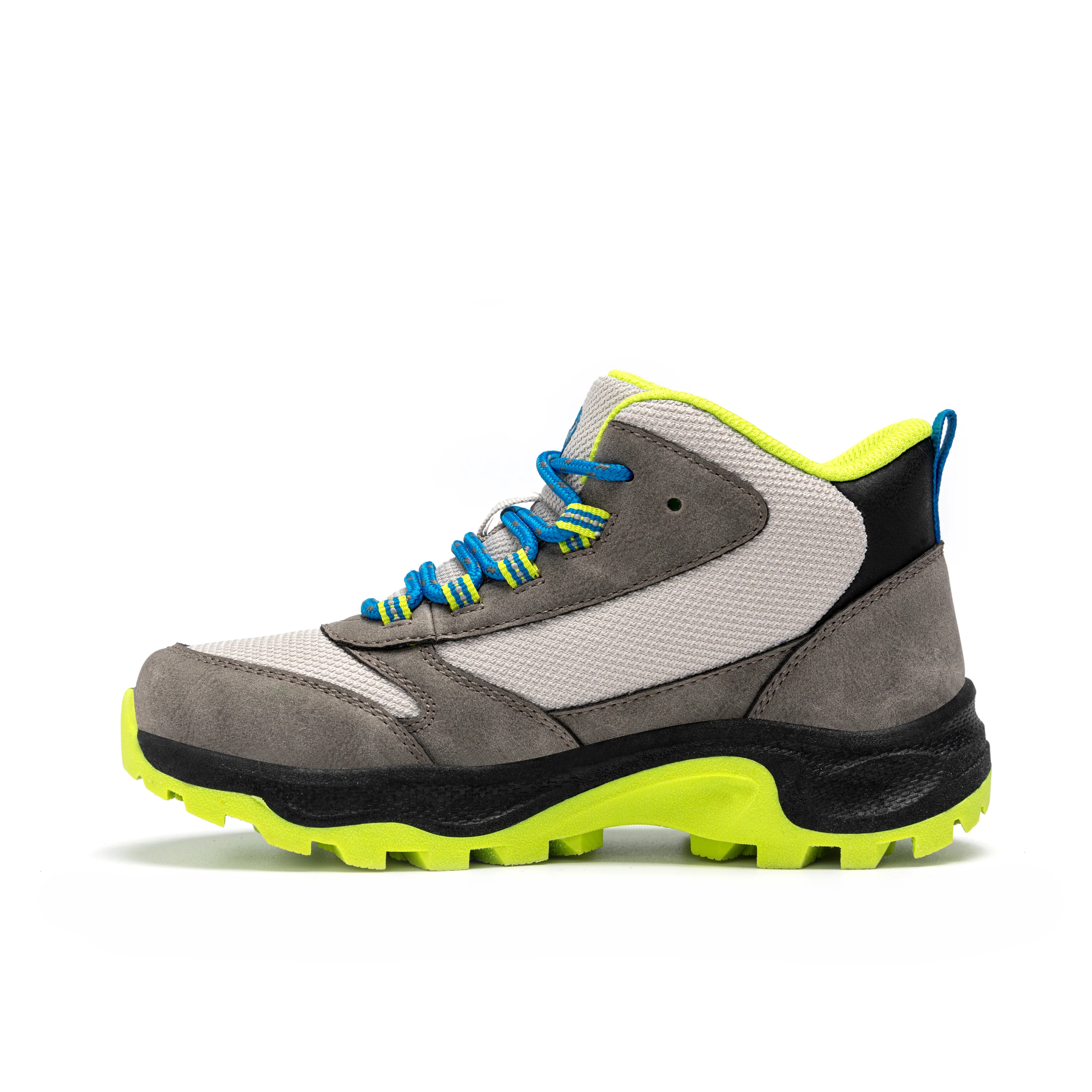 Stowe Mid Boot - Big Kid Grey/Lime - Image 3