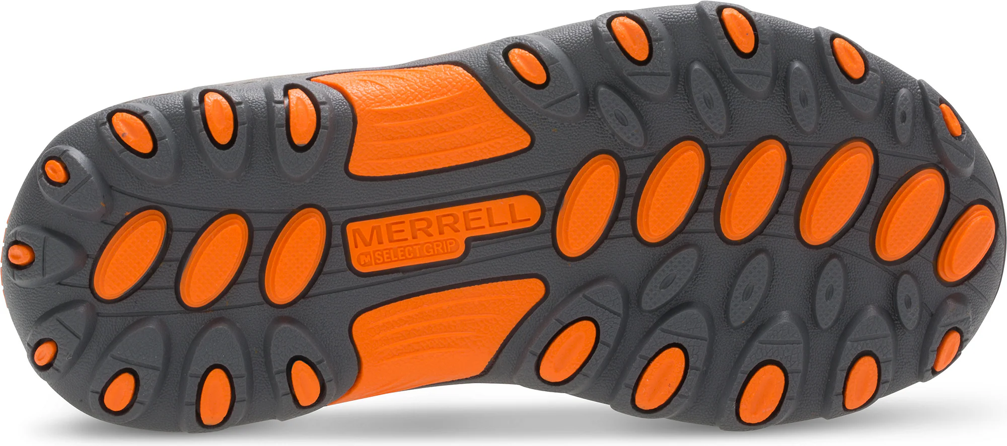 Trail Chaser Sneaker - Big Kid Gunsmoke/Orange - Image 3