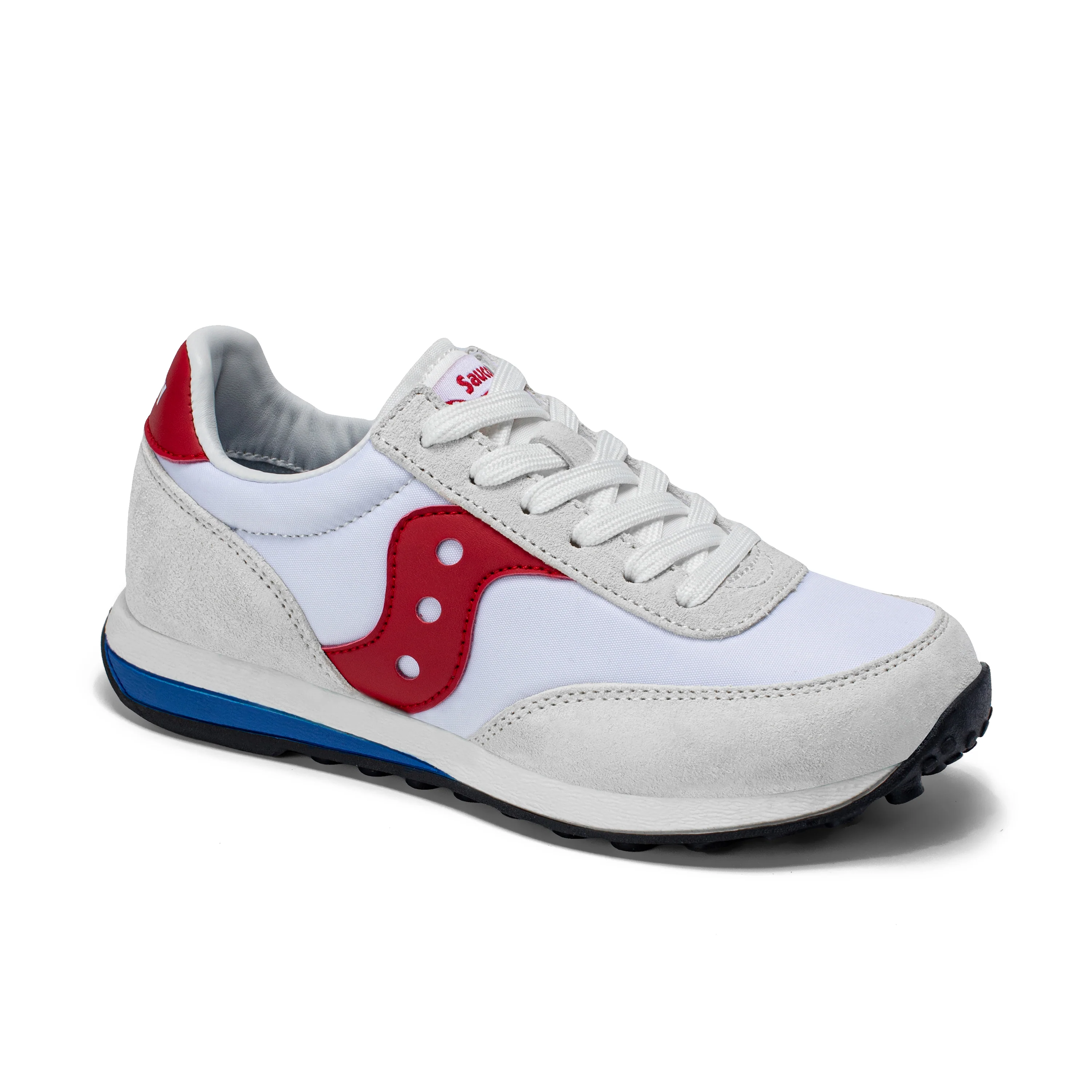 Trainer 80 KDZ Sneaker - Big Kid White/Red - Image 7