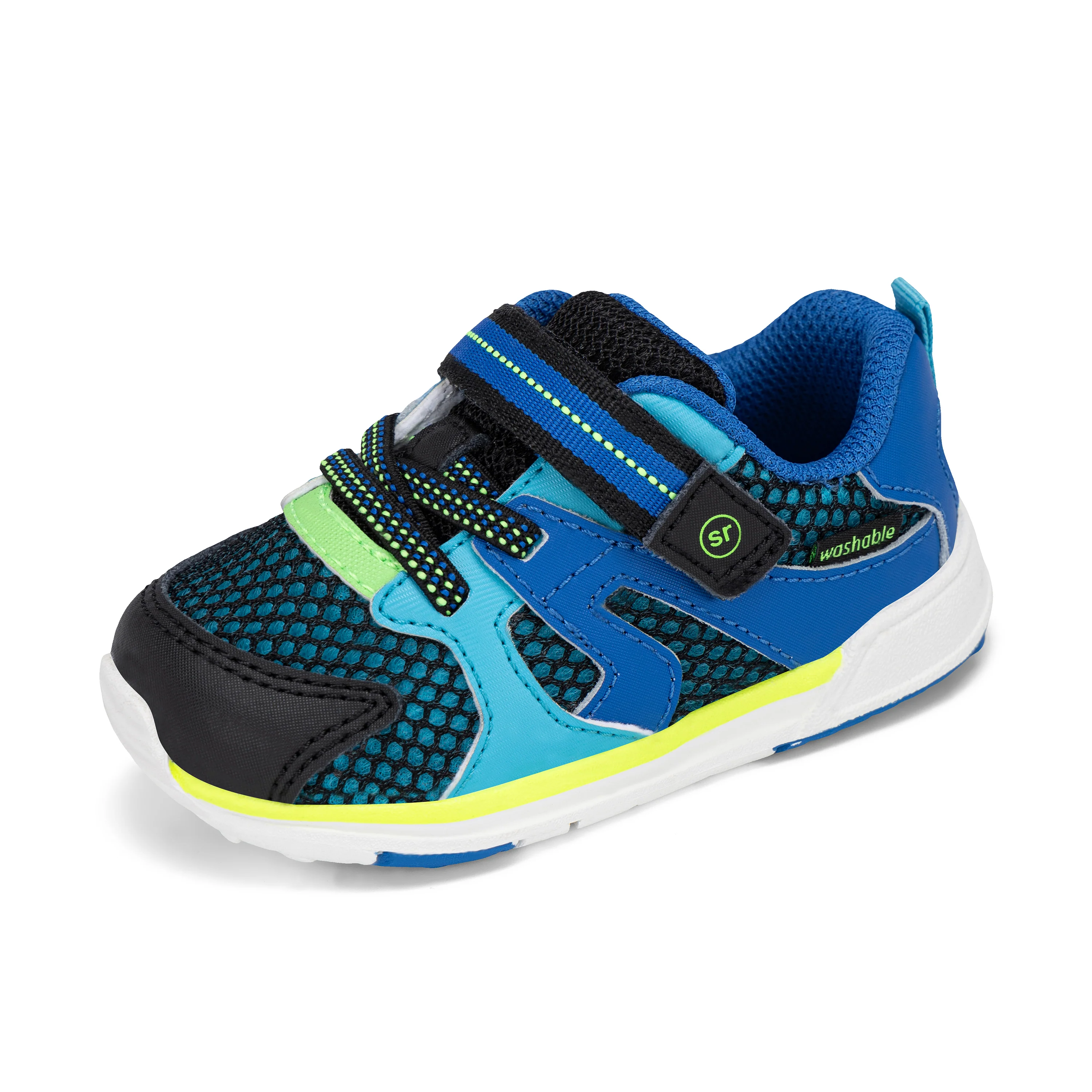 Velocity Sneaker - Little Kid Black/Blue - Image 7
